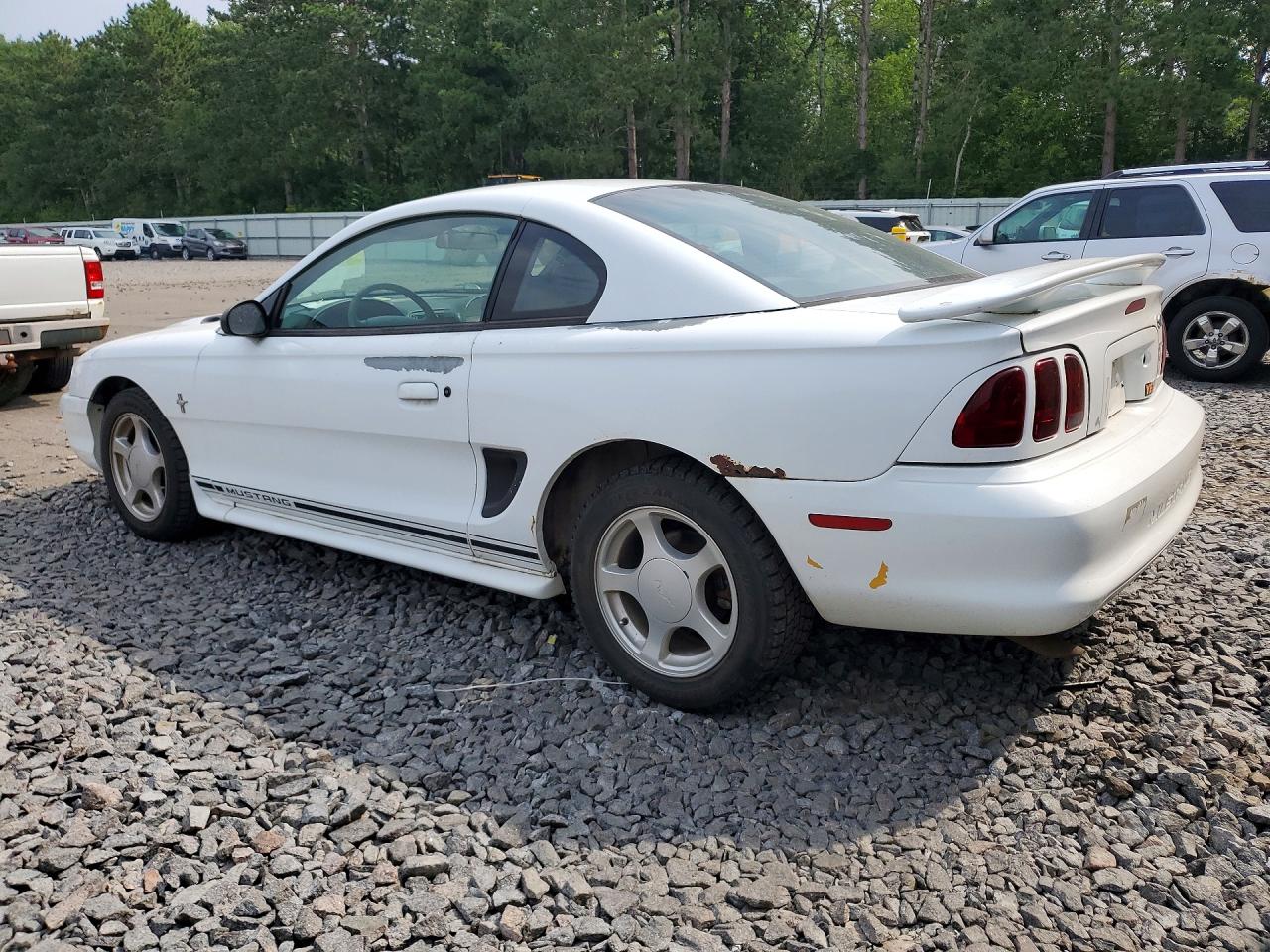 1998 Ford Mustang Белый vin: 1FAFP4041WF186692