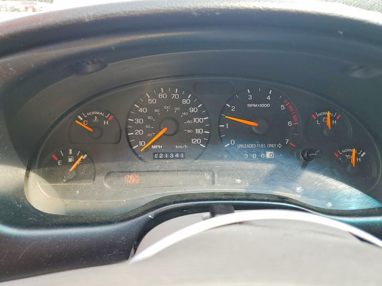 1998 Ford Mustang Белый vin: 1FAFP4041WF186692
