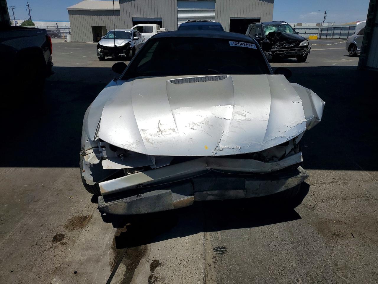 2001 Ford Mustang Silver vin: 1FAFP40421F109841