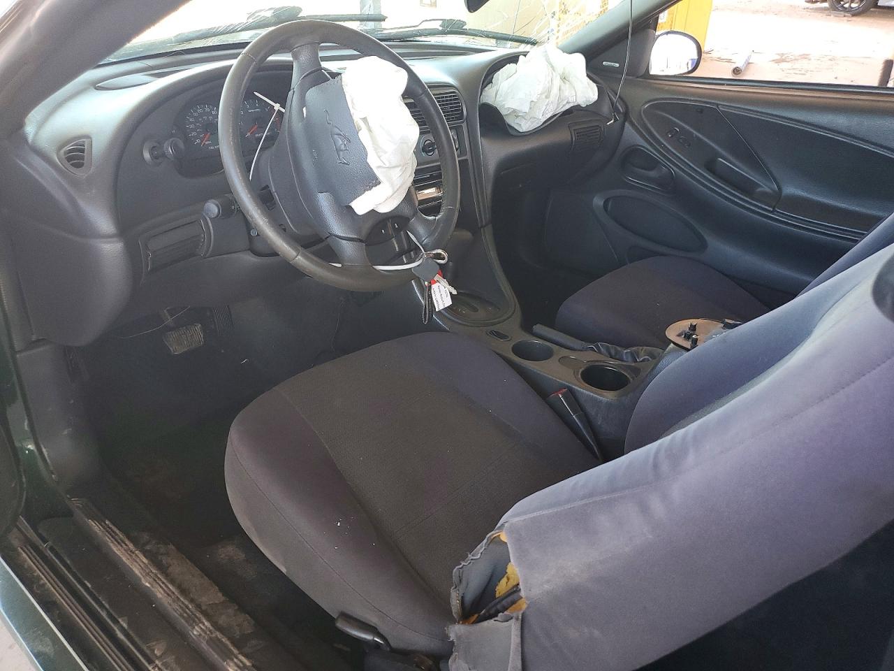 2003 Ford Mustang Green vin: 1FAFP40423F365027