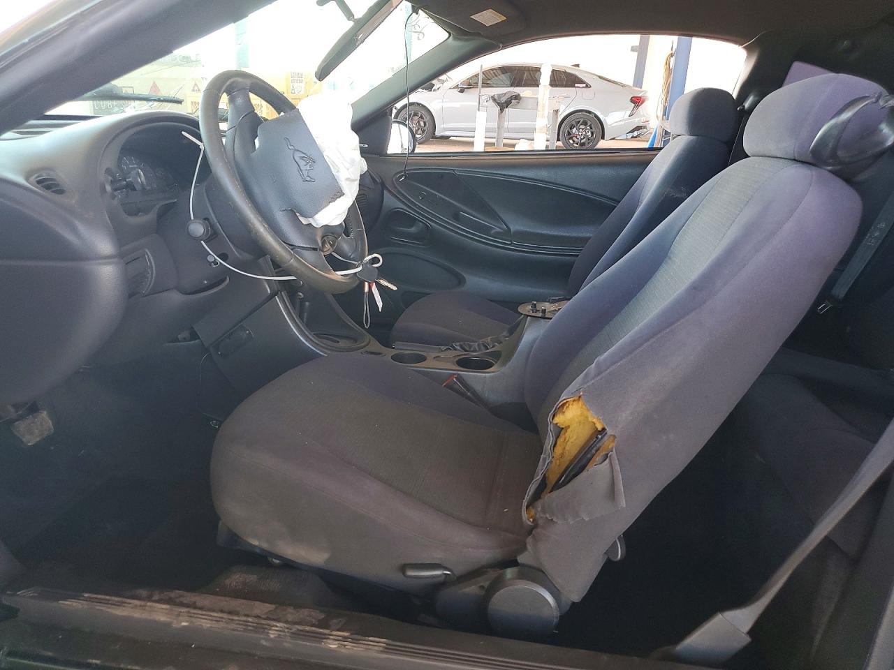 2003 Ford Mustang Green vin: 1FAFP40423F365027