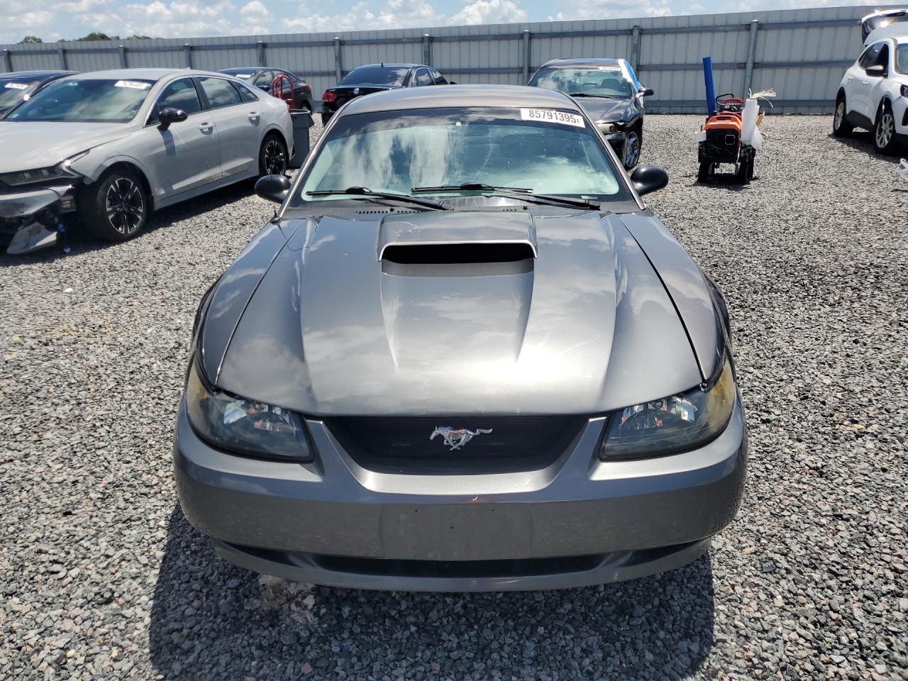 2003 Ford Mustang Gray vin: 1FAFP40423F403467