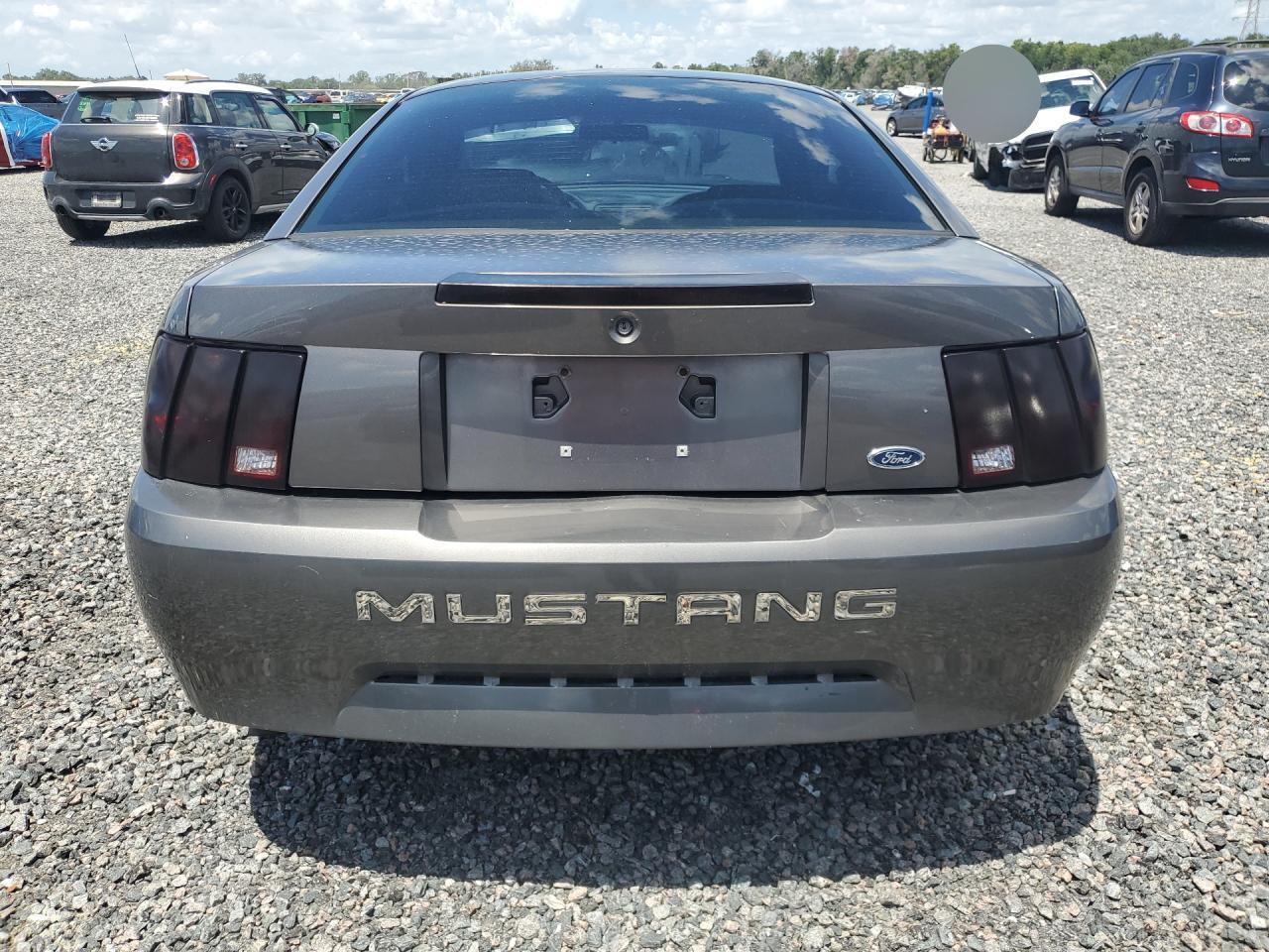 2003 Ford Mustang Gray vin: 1FAFP40423F403467