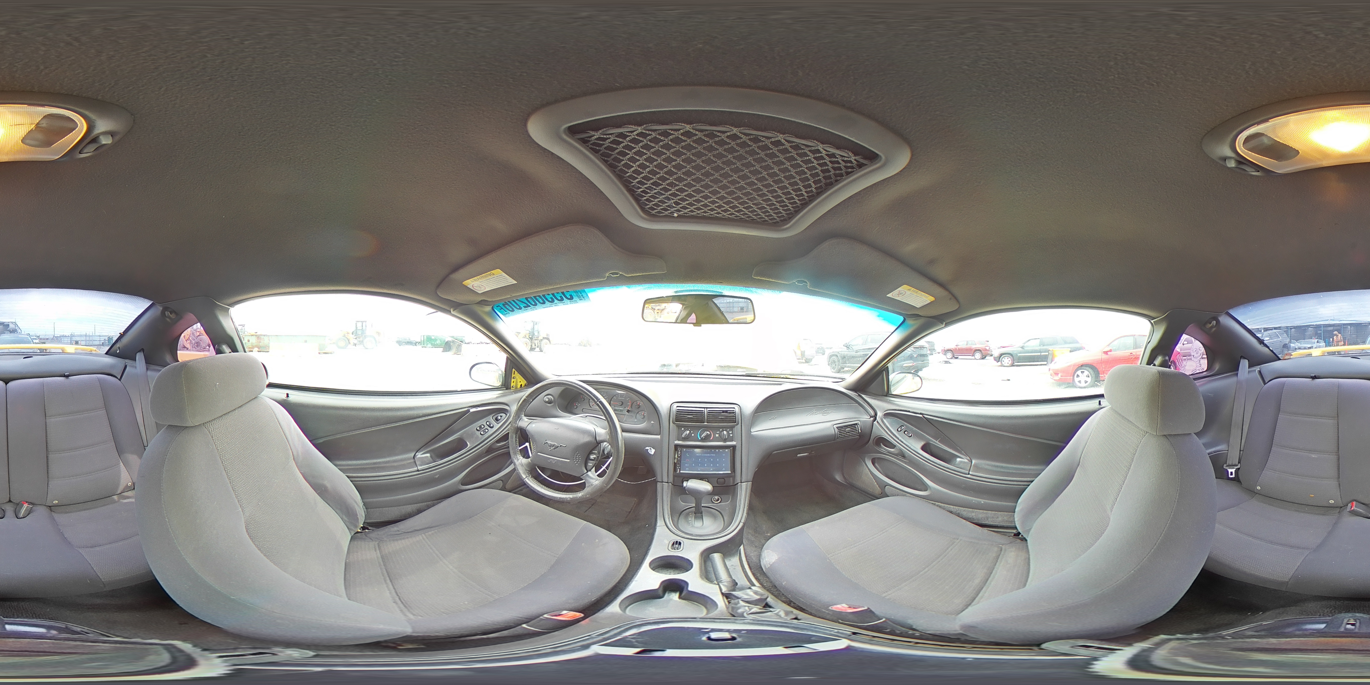 2003 Ford Mustang Желтый vin: 1FAFP40423F439711