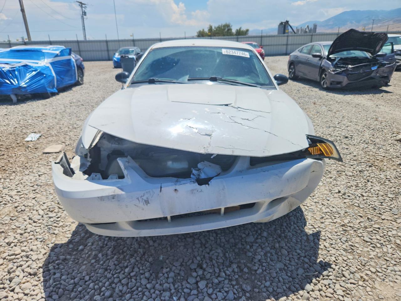2004 Ford Mustang Белый vin: 1FAFP40424F125414