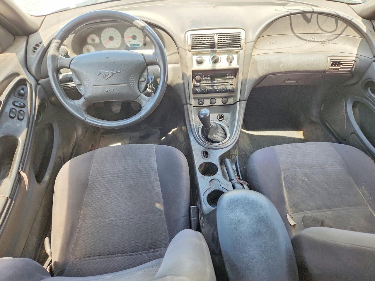 2004 Ford Mustang Белый vin: 1FAFP40424F125414
