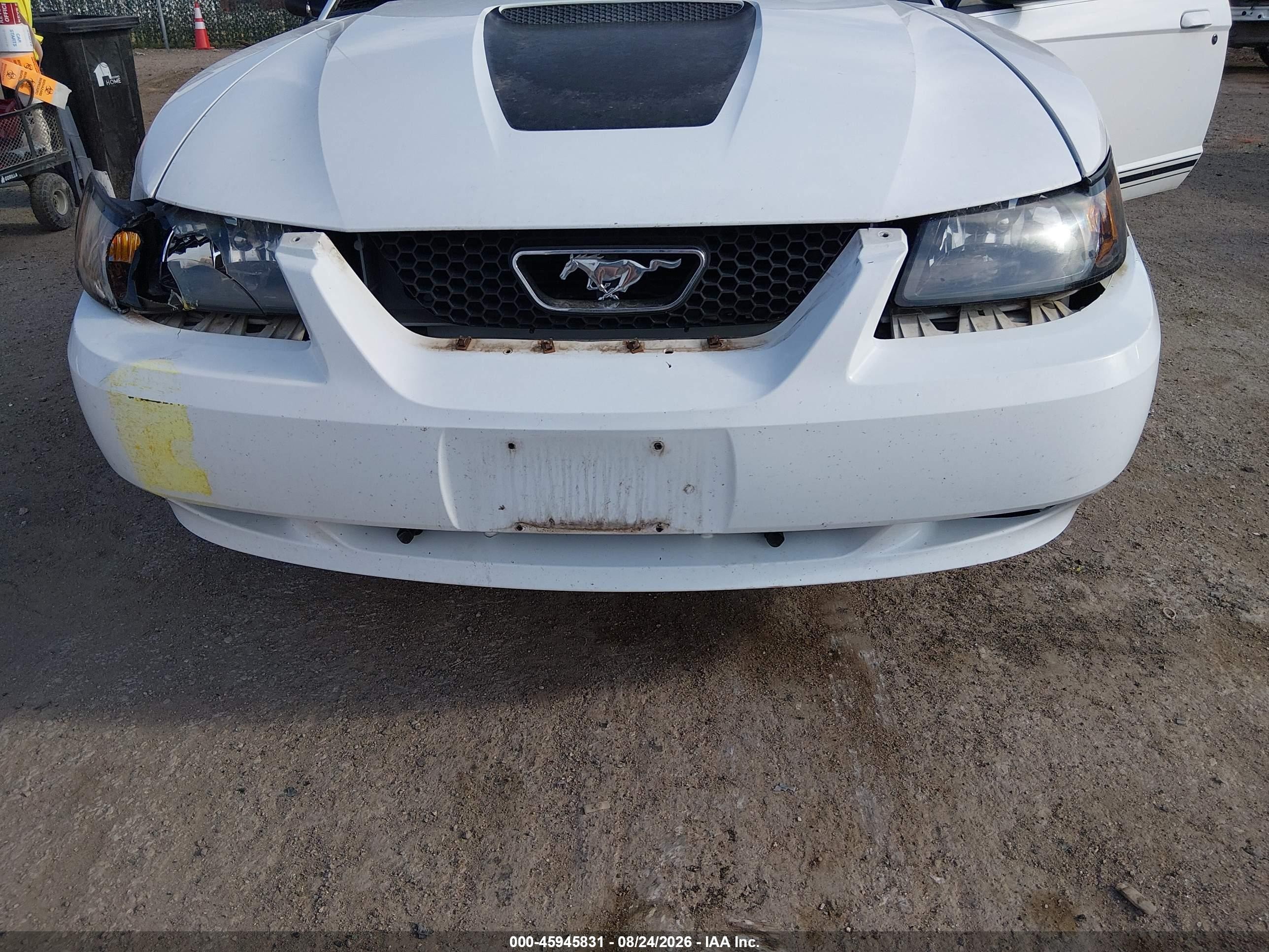 2000 Ford Mustang Белый vin: 1FAFP4042YF215409