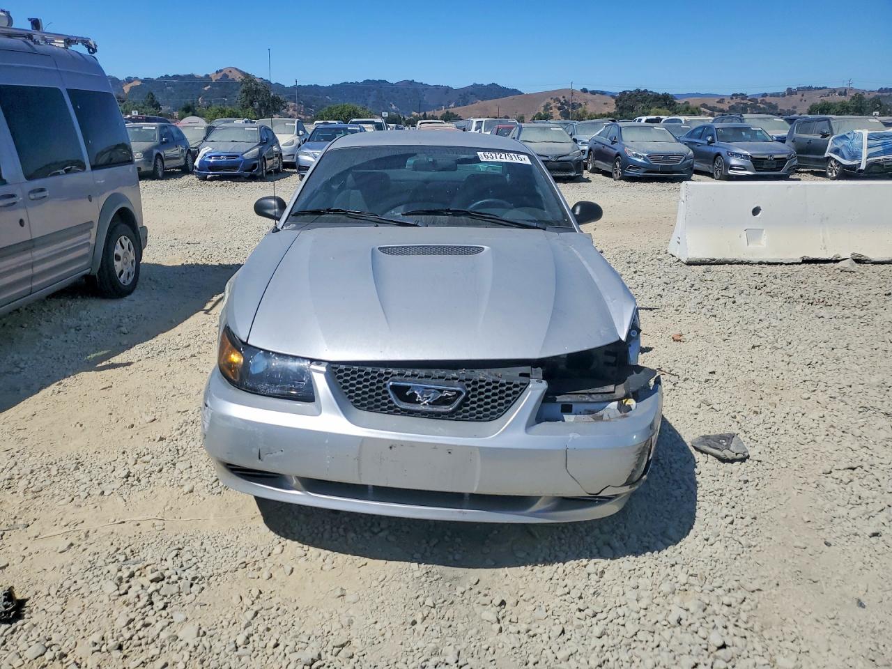 2001 Ford Mustang Silver vin: 1FAFP40431F105880