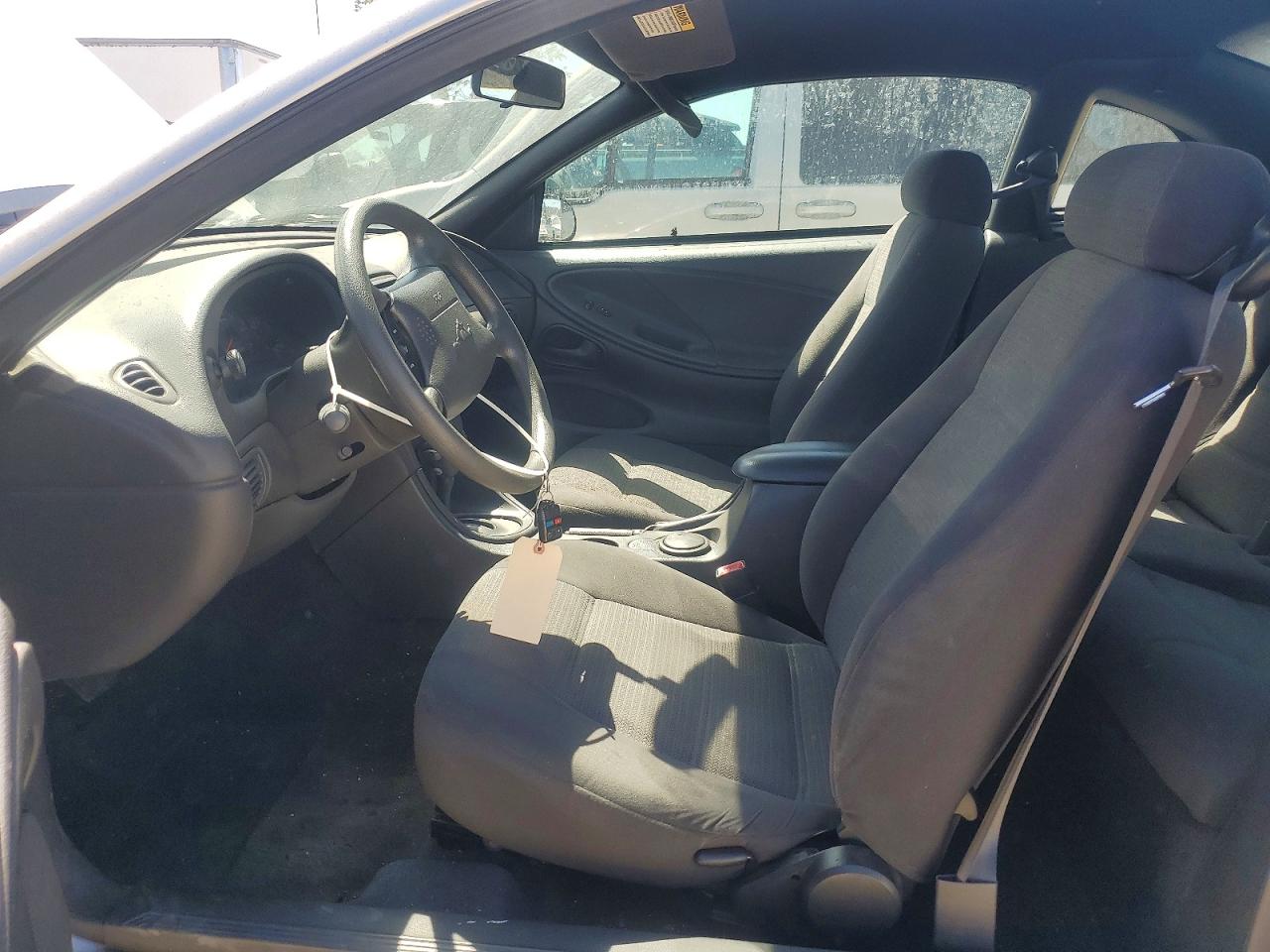 2001 Ford Mustang Silver vin: 1FAFP40431F105880