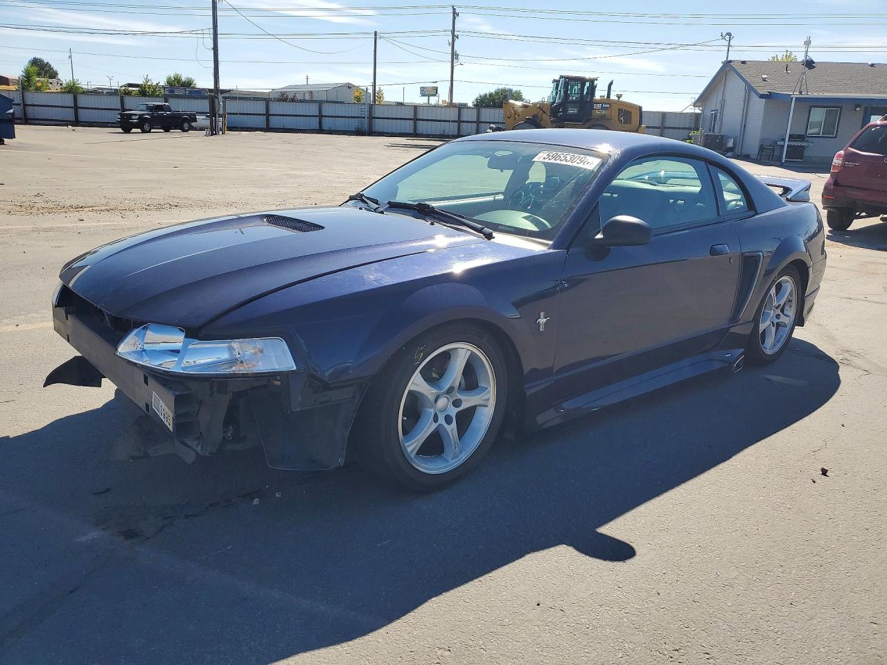 2001 Ford Mustang Blue vin: 1FAFP40431F169319