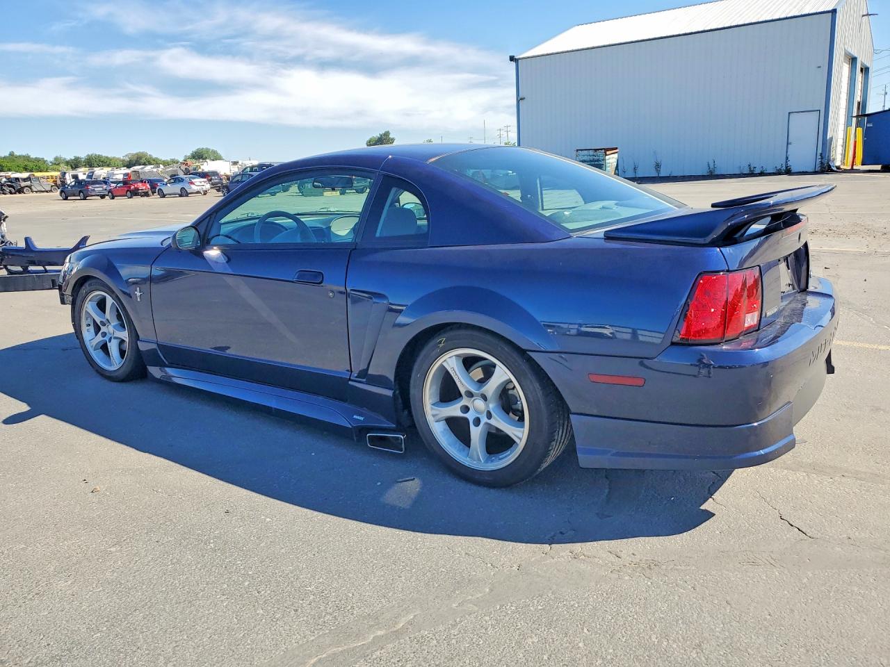 2001 Ford Mustang Blue vin: 1FAFP40431F169319