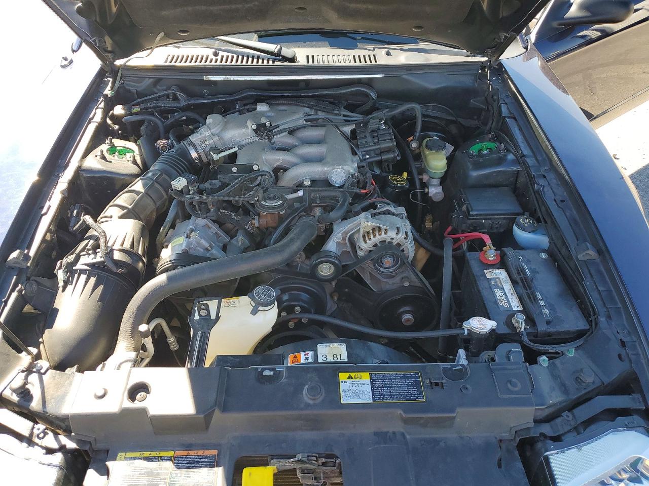 2001 Ford Mustang Blue vin: 1FAFP40431F169319