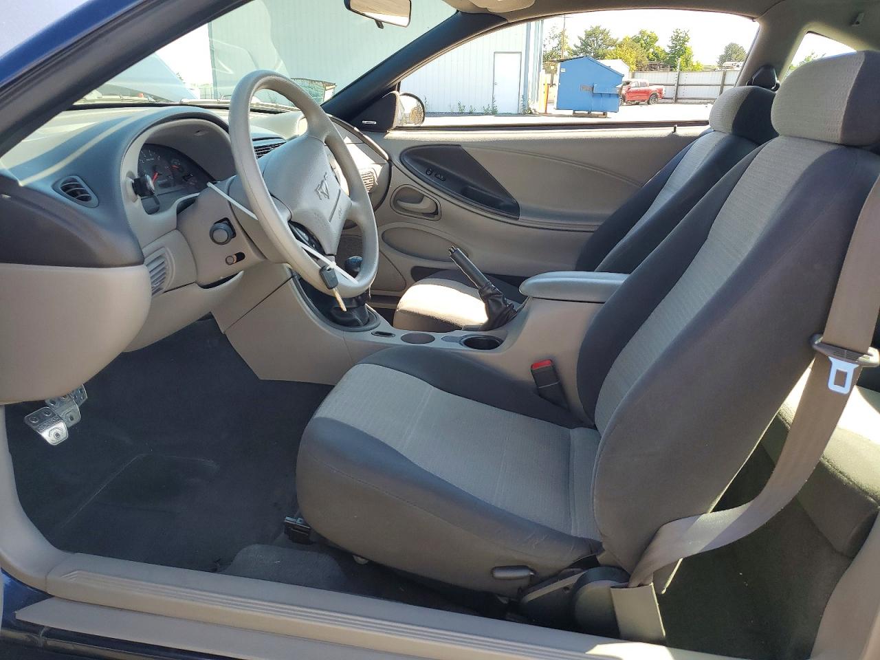 2001 Ford Mustang Blue vin: 1FAFP40431F169319