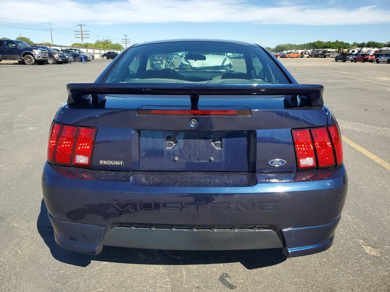 2001 Ford Mustang Blue vin: 1FAFP40431F169319