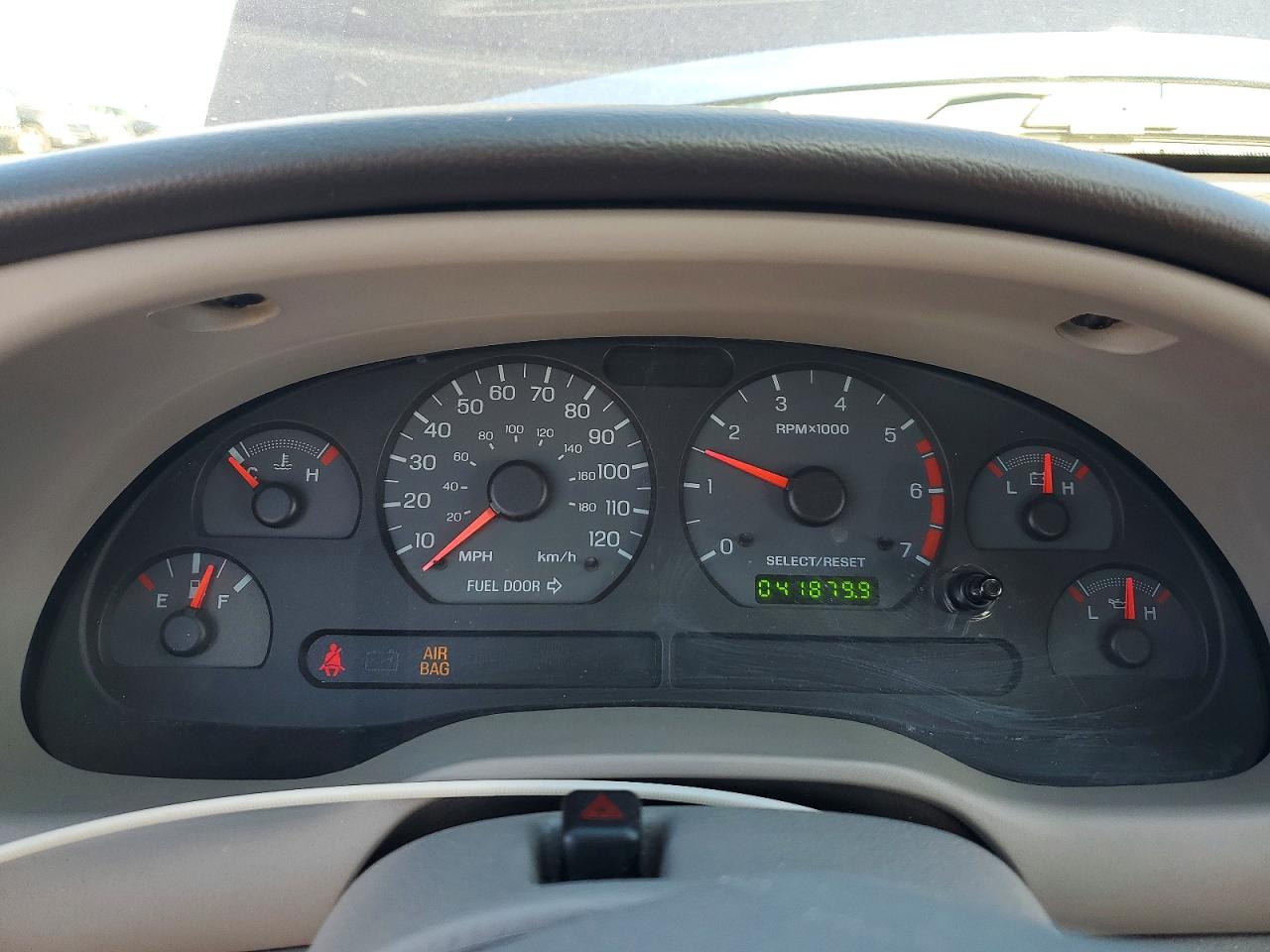 2001 Ford Mustang Blue vin: 1FAFP40431F169319