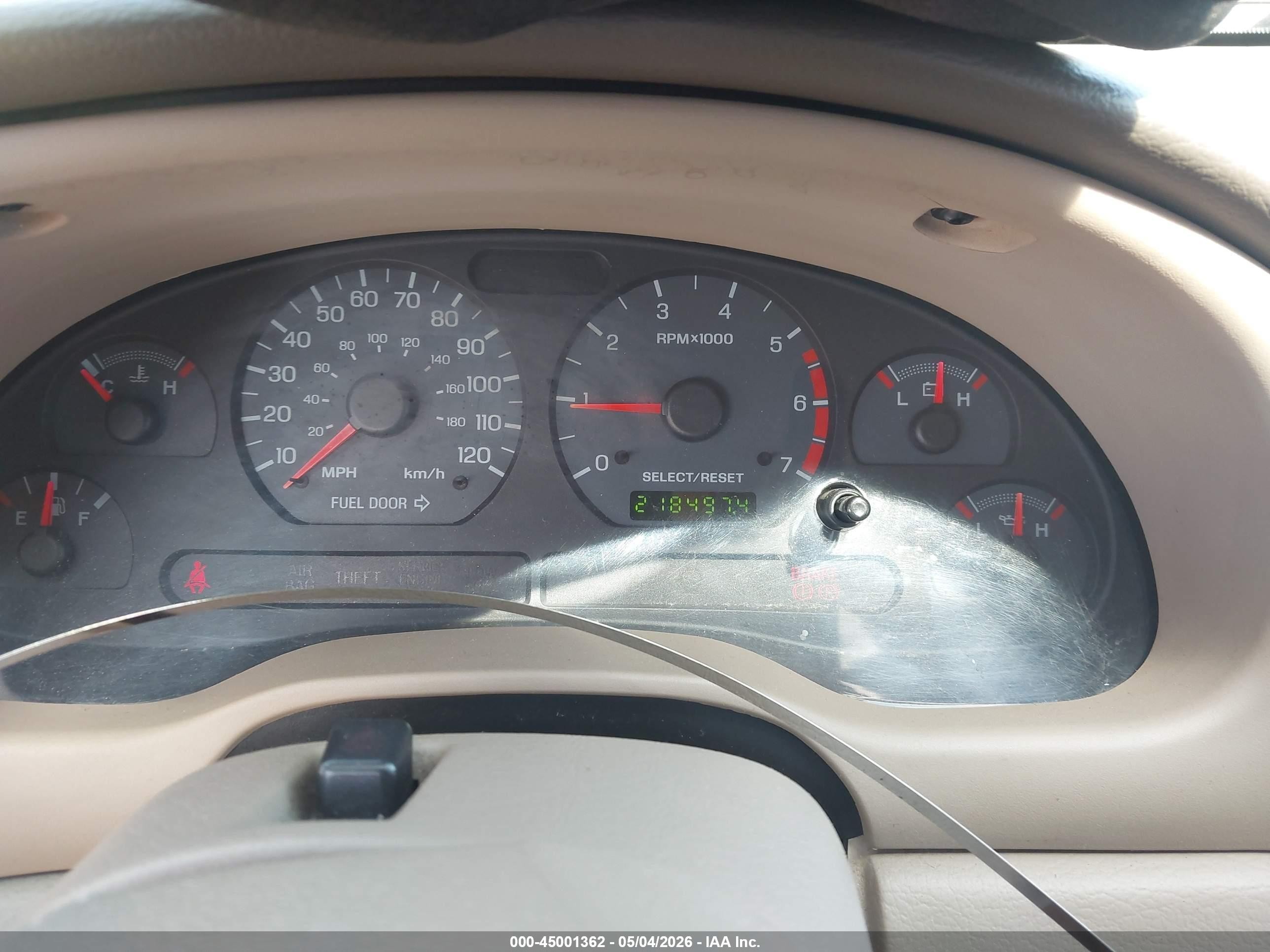 2003 Ford Mustang   Black vin: 1FAFP40433F448532