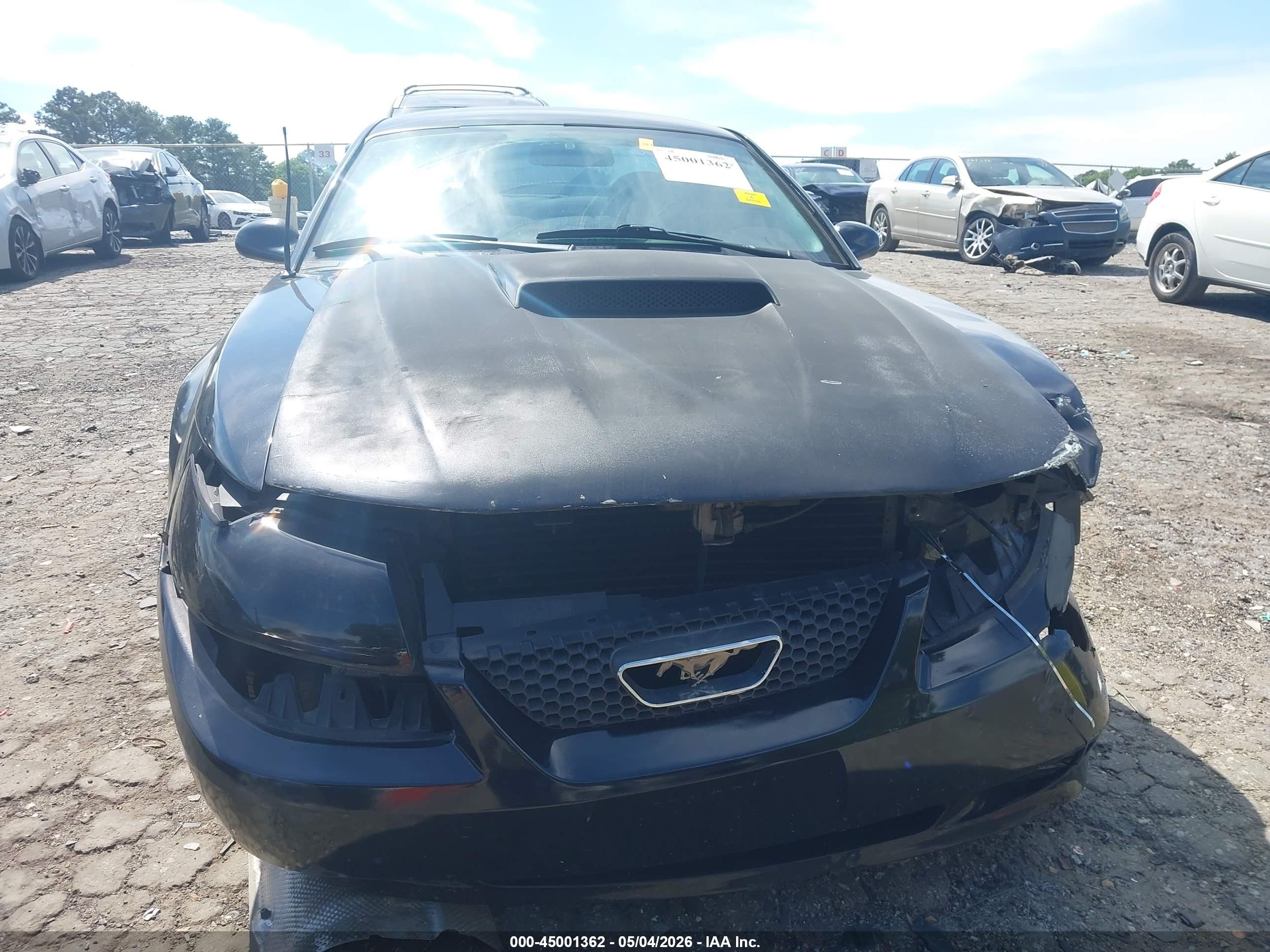 2003 Ford Mustang   Black vin: 1FAFP40433F448532