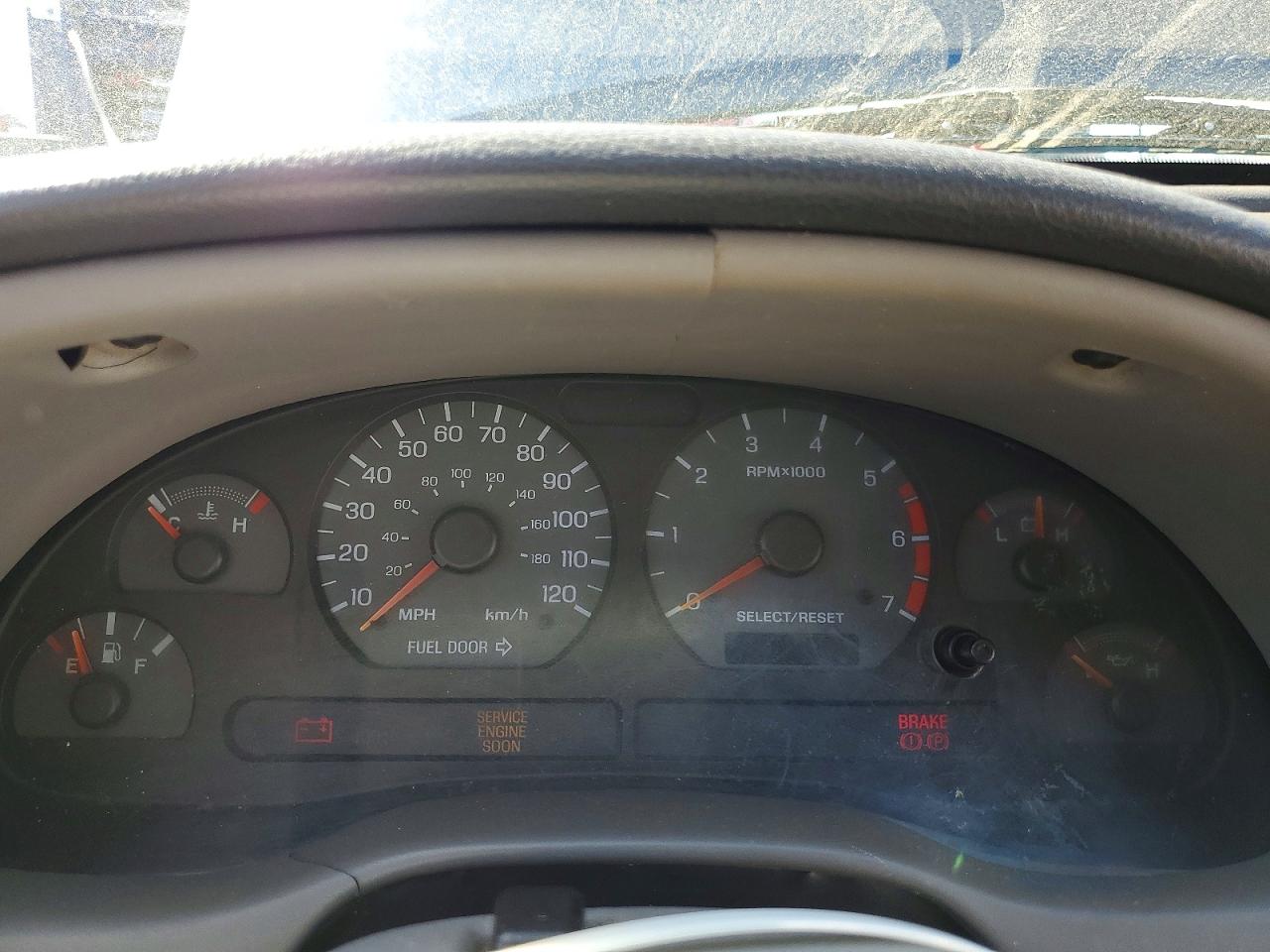 1999 Ford Mustang Синий vin: 1FAFP4043XF108805