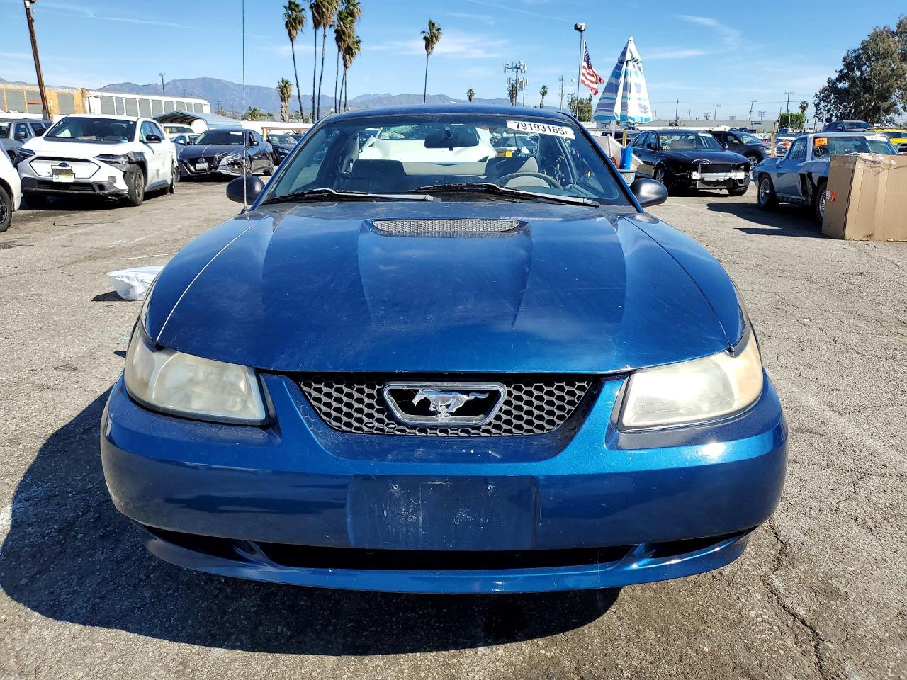 1999 Ford Mustang Синий vin: 1FAFP4043XF108805