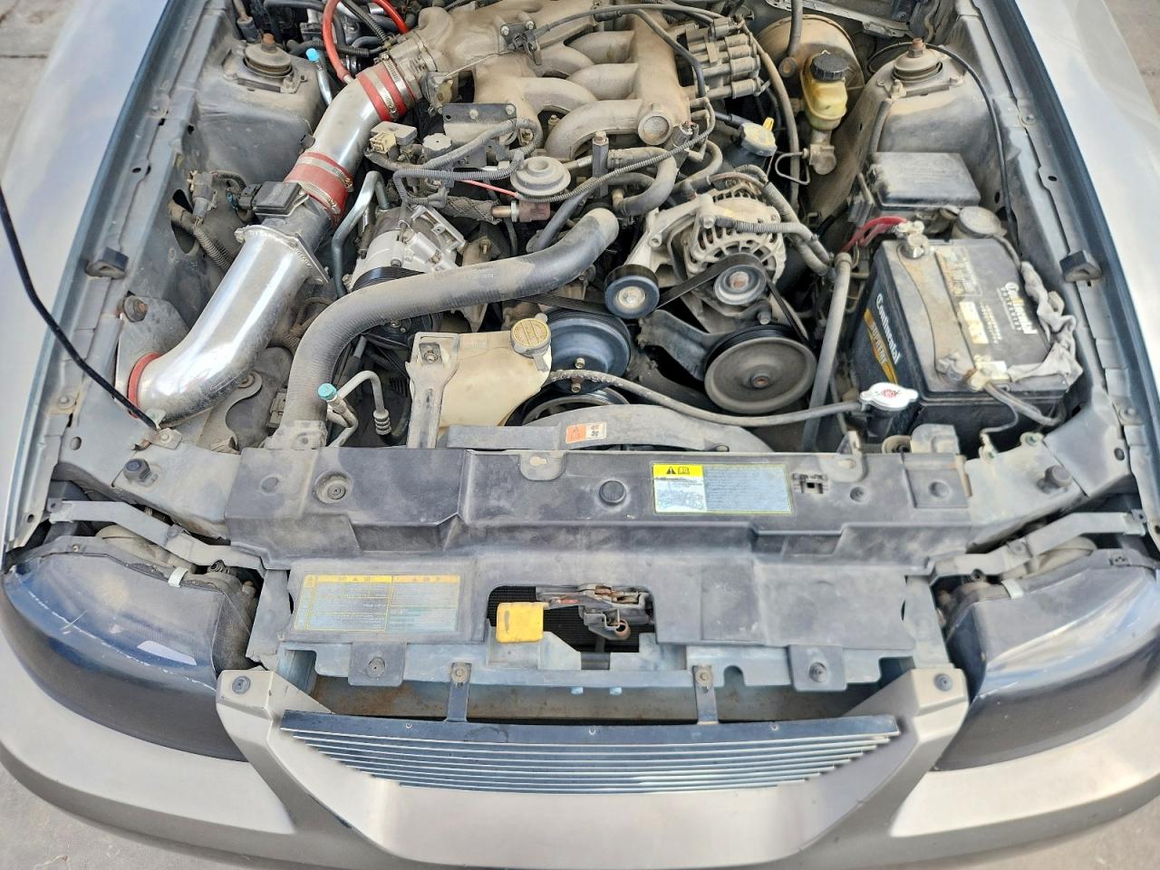 2001 Ford Mustang Серый vin: 1FAFP40441F231858