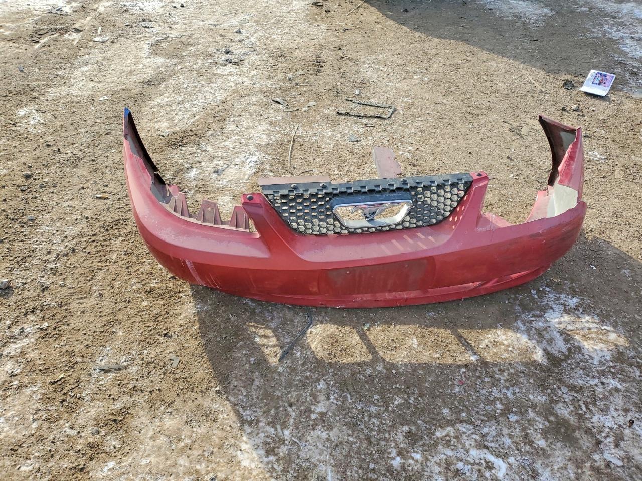 2002 Ford Mustang Red vin: 1FAFP40442F188933