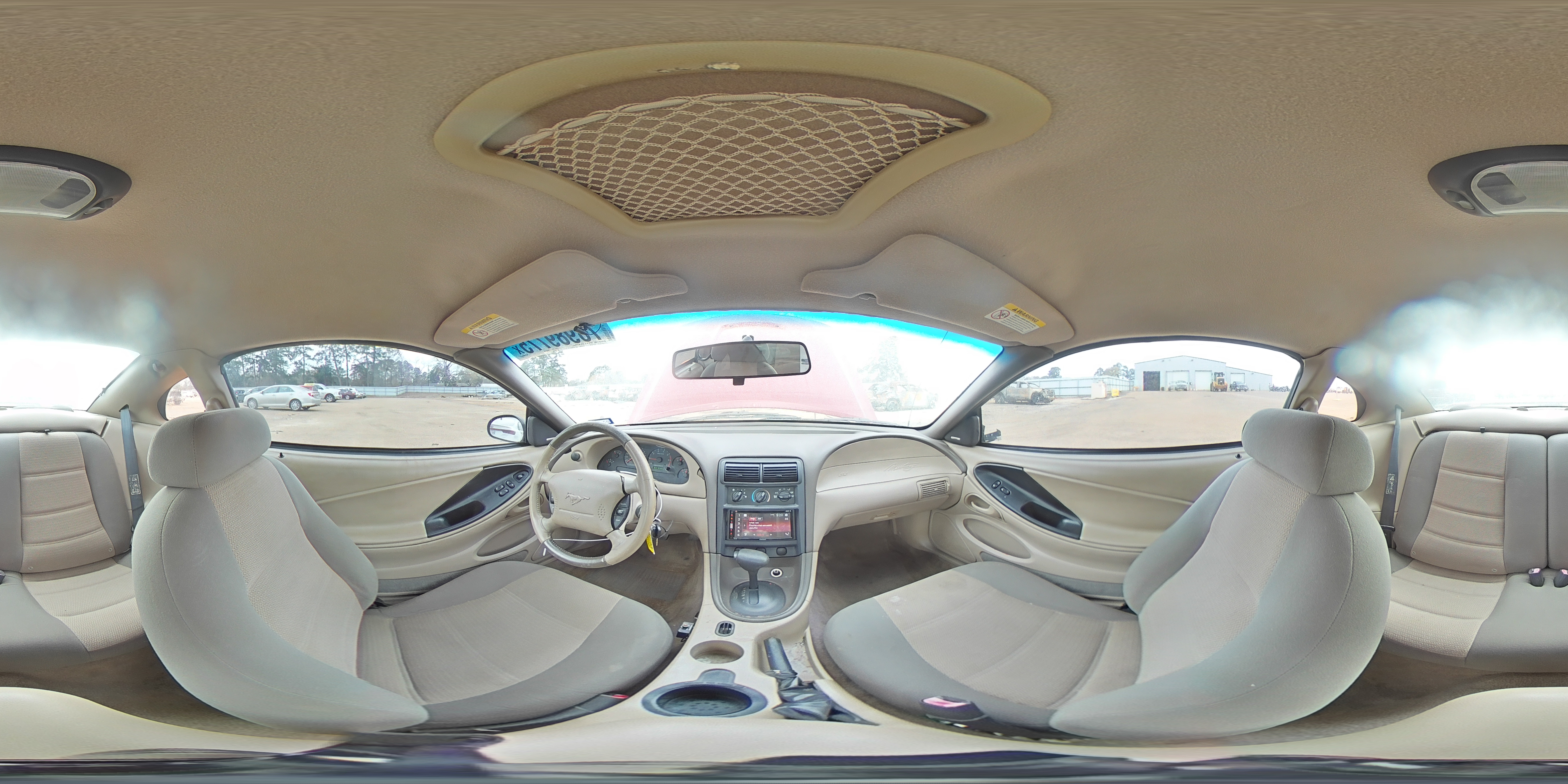 2003 Ford Mustang Maroon vin: 1FAFP40443F327699