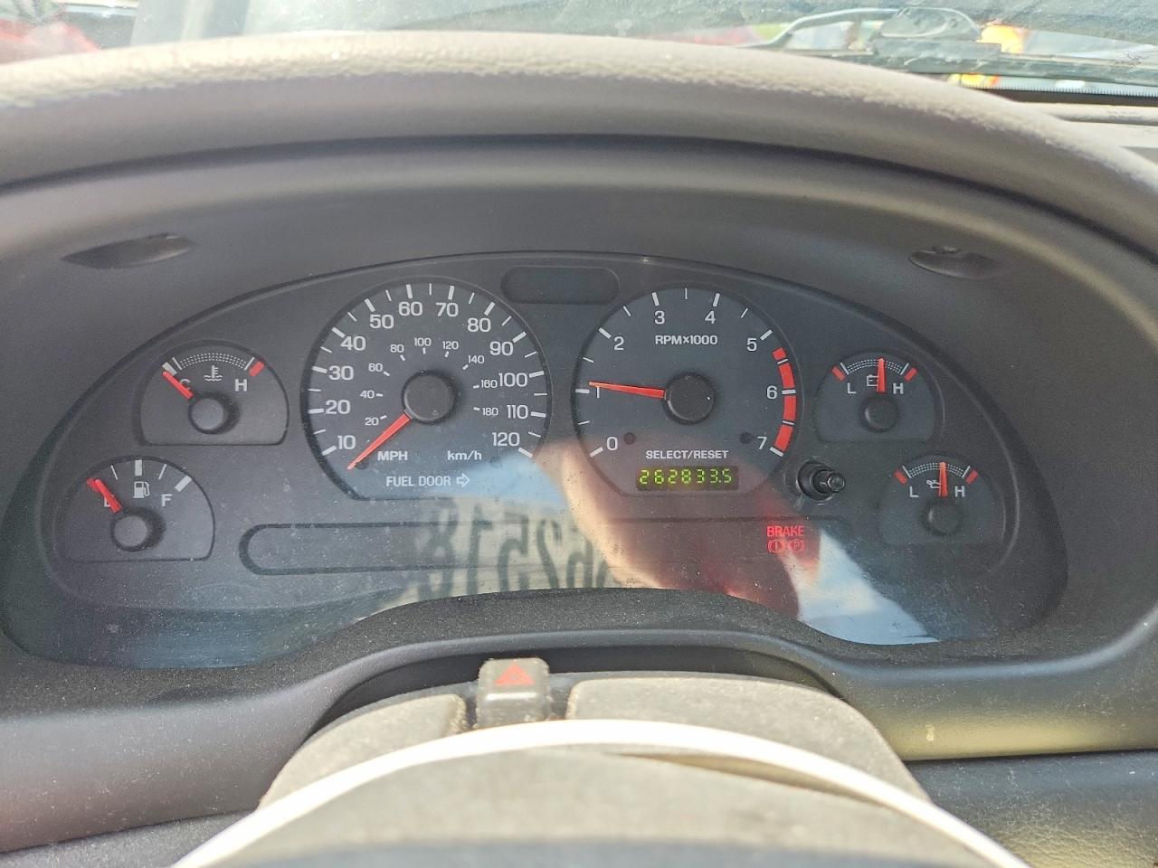 2003 Ford Mustang Black vin: 1FAFP40443F357124