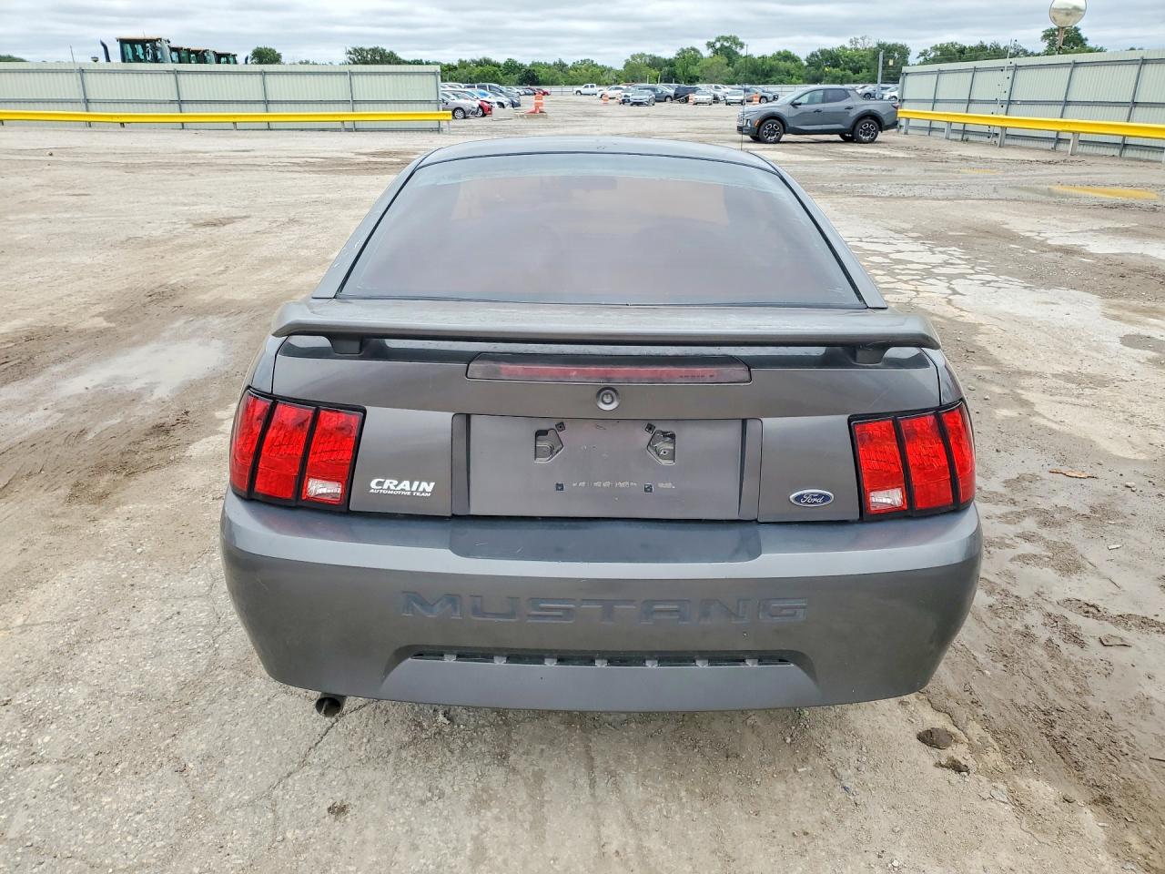2004 Ford Mustang Gray vin: 1FAFP40444F111918