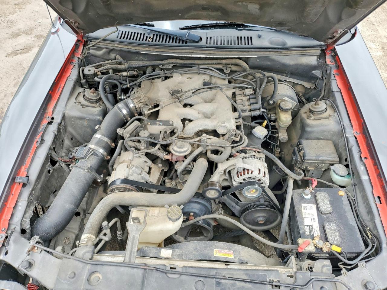 2004 Ford Mustang Gray vin: 1FAFP40444F111918