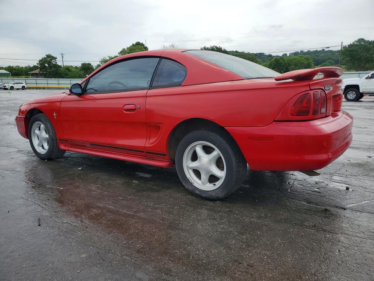 1998 Ford Mustang Red vin: 1FAFP4044WF194141