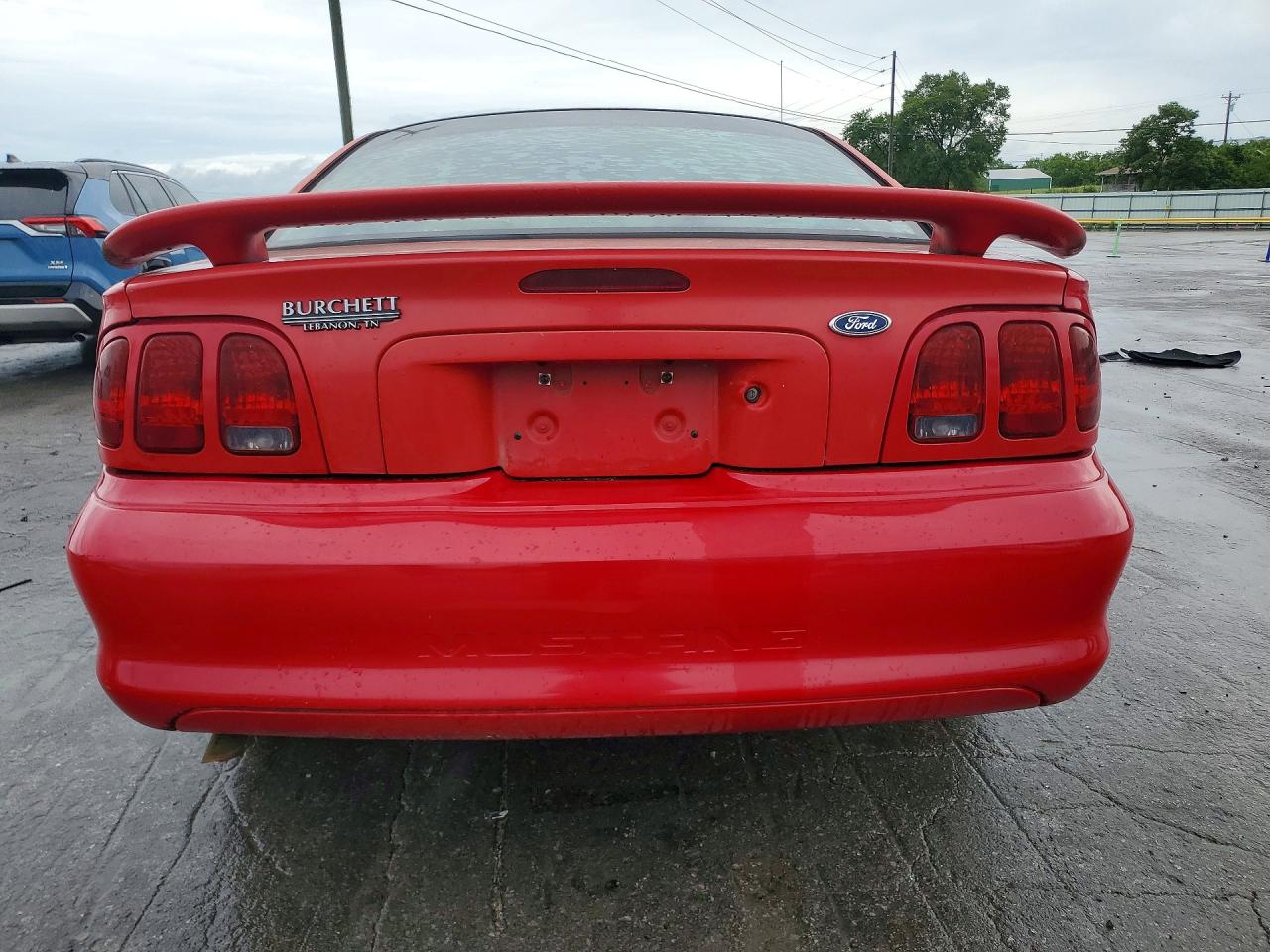 1998 Ford Mustang Red vin: 1FAFP4044WF194141