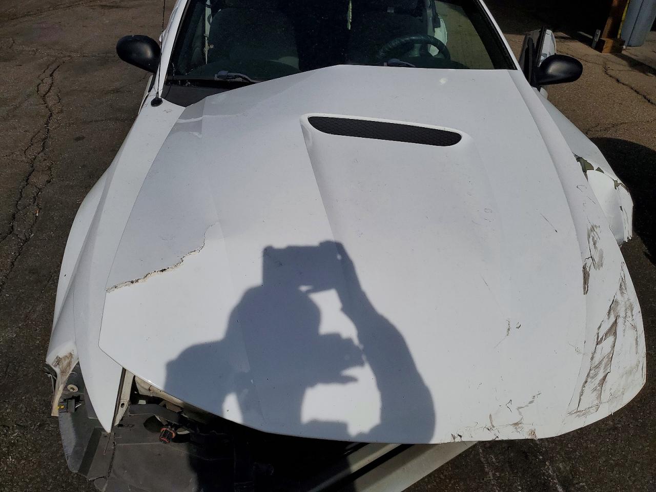 1999 Ford Mustang White vin: 1FAFP4044XF198840