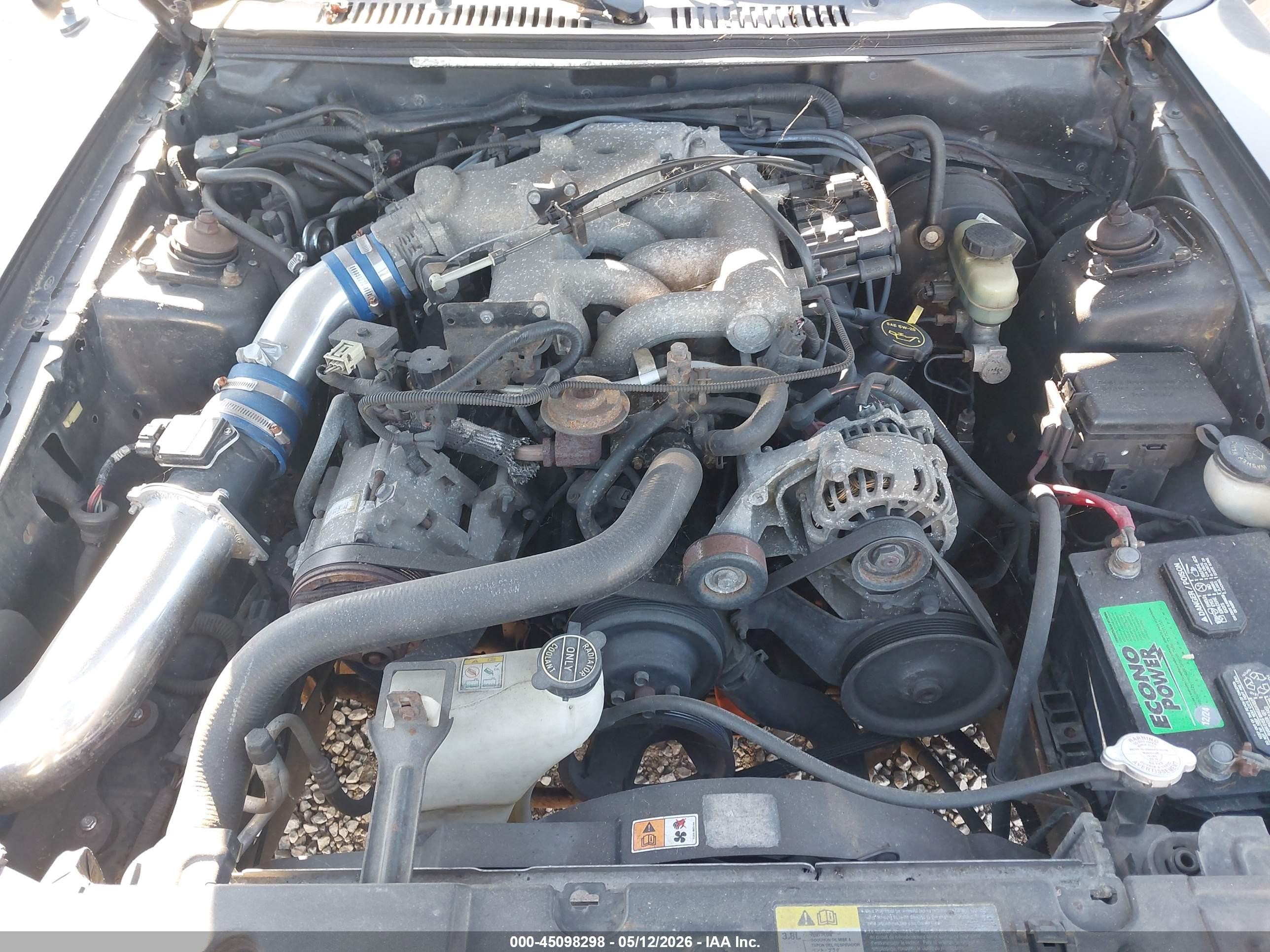 2001 Ford Mustang   Черный vin: 1FAFP40451F194402