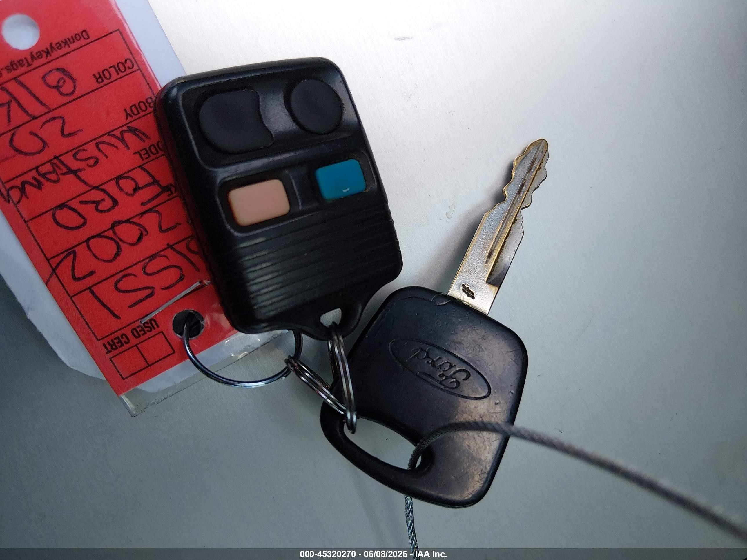 2002 Ford Mustang Deluxe Black vin: 1FAFP40452F111570