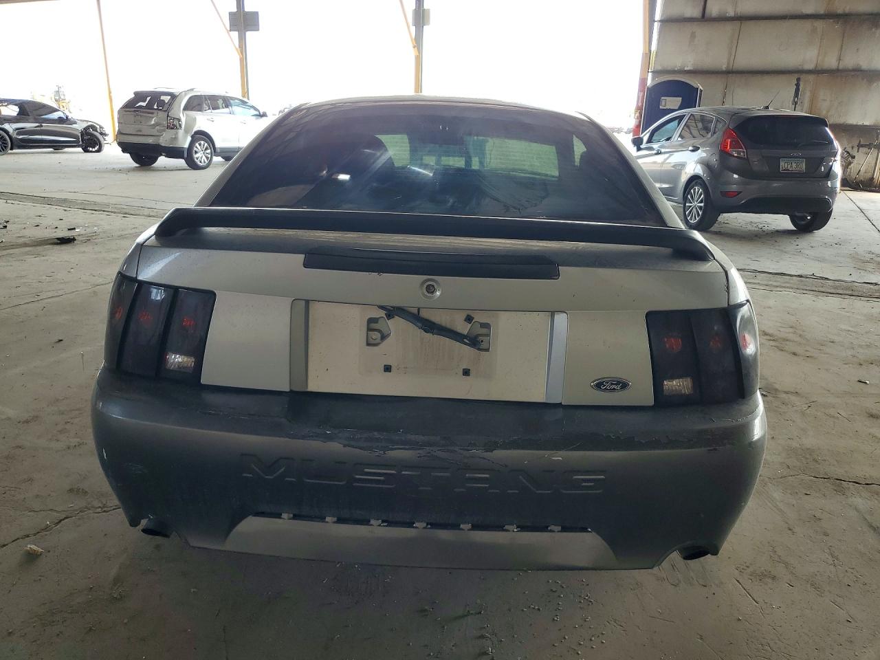 2002 Ford Mustang Silver vin: 1FAFP40452F151647