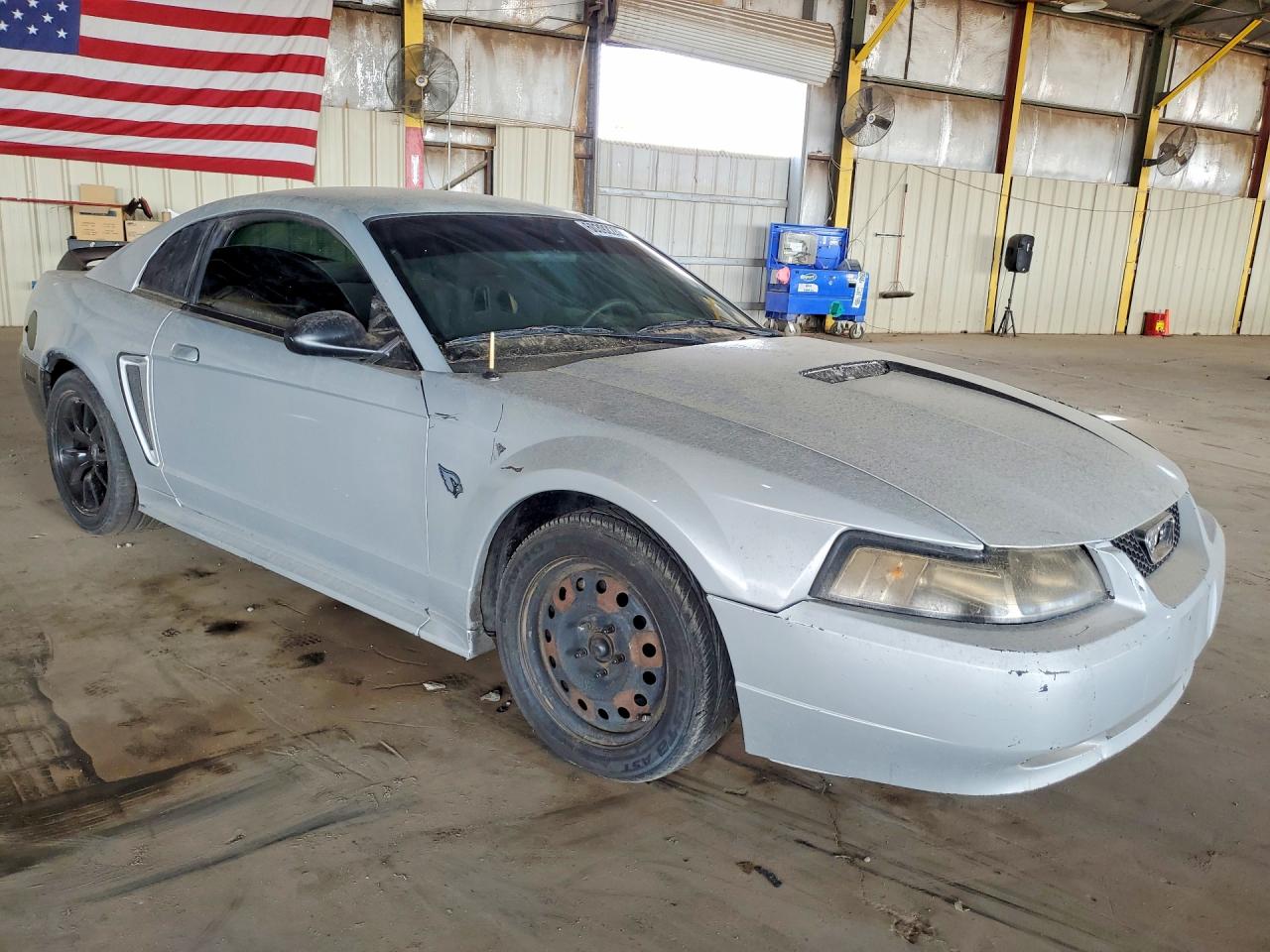 2002 Ford Mustang Silver vin: 1FAFP40452F151647