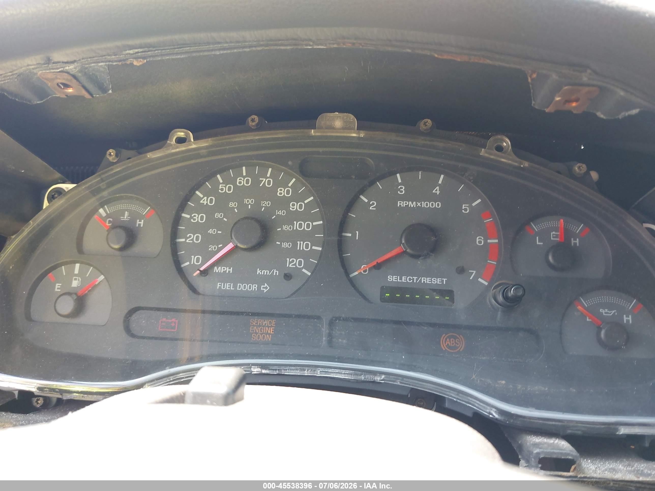 2002 Ford Mustang Deluxe/premium/standard Black vin: 1FAFP40452F174765