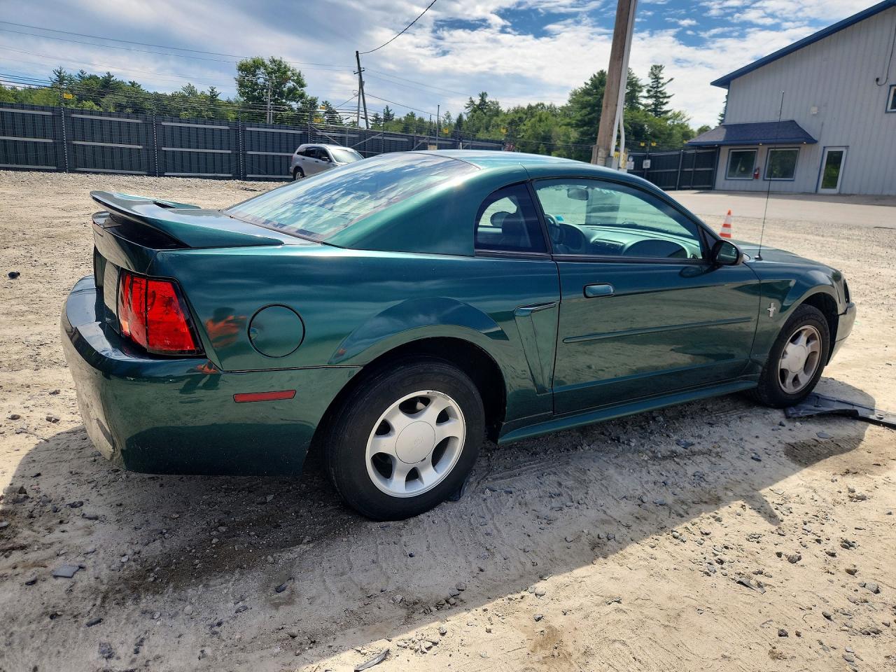 2001 Ford Mustang Green vin: 1FAFP40461F187846