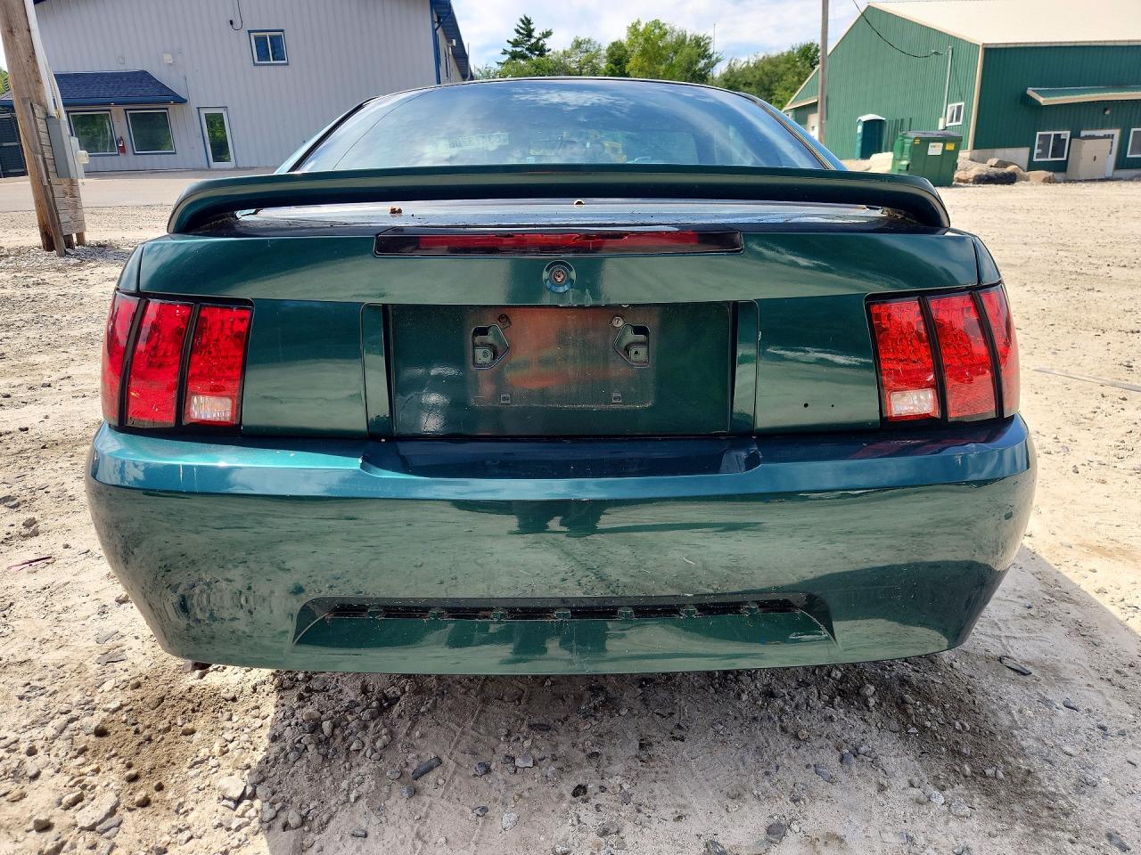 2001 Ford Mustang Green vin: 1FAFP40461F187846