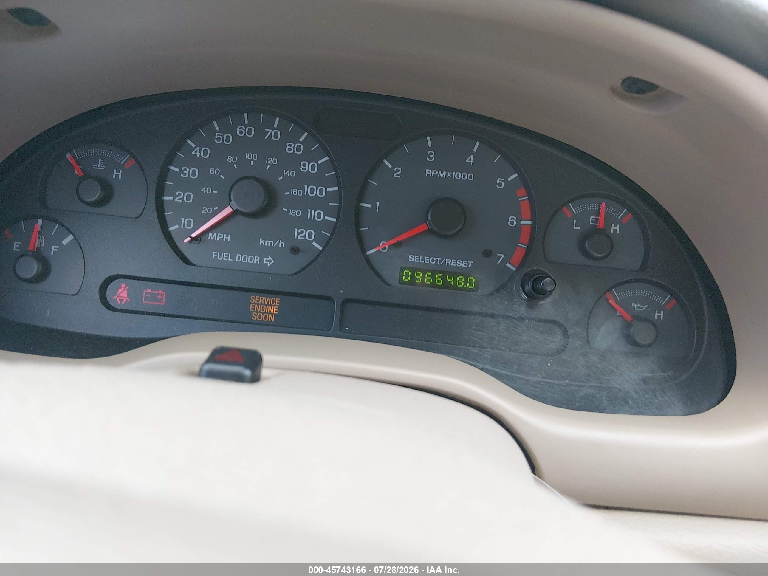 2002 Ford Mustang   Gray vin: 1FAFP40462F165993
