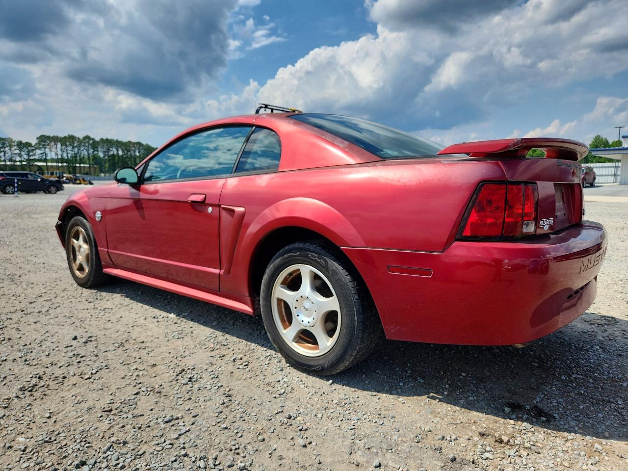 2004 Ford Mustang Red vin: 1FAFP40464F106462