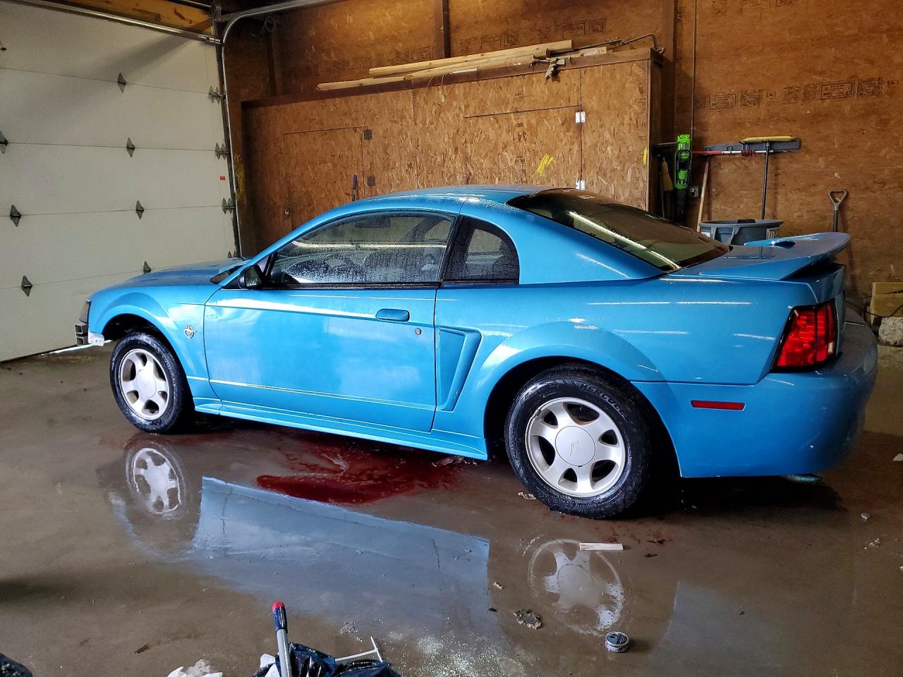 1999 Ford Mustang Синий vin: 1FAFP4046XF126053