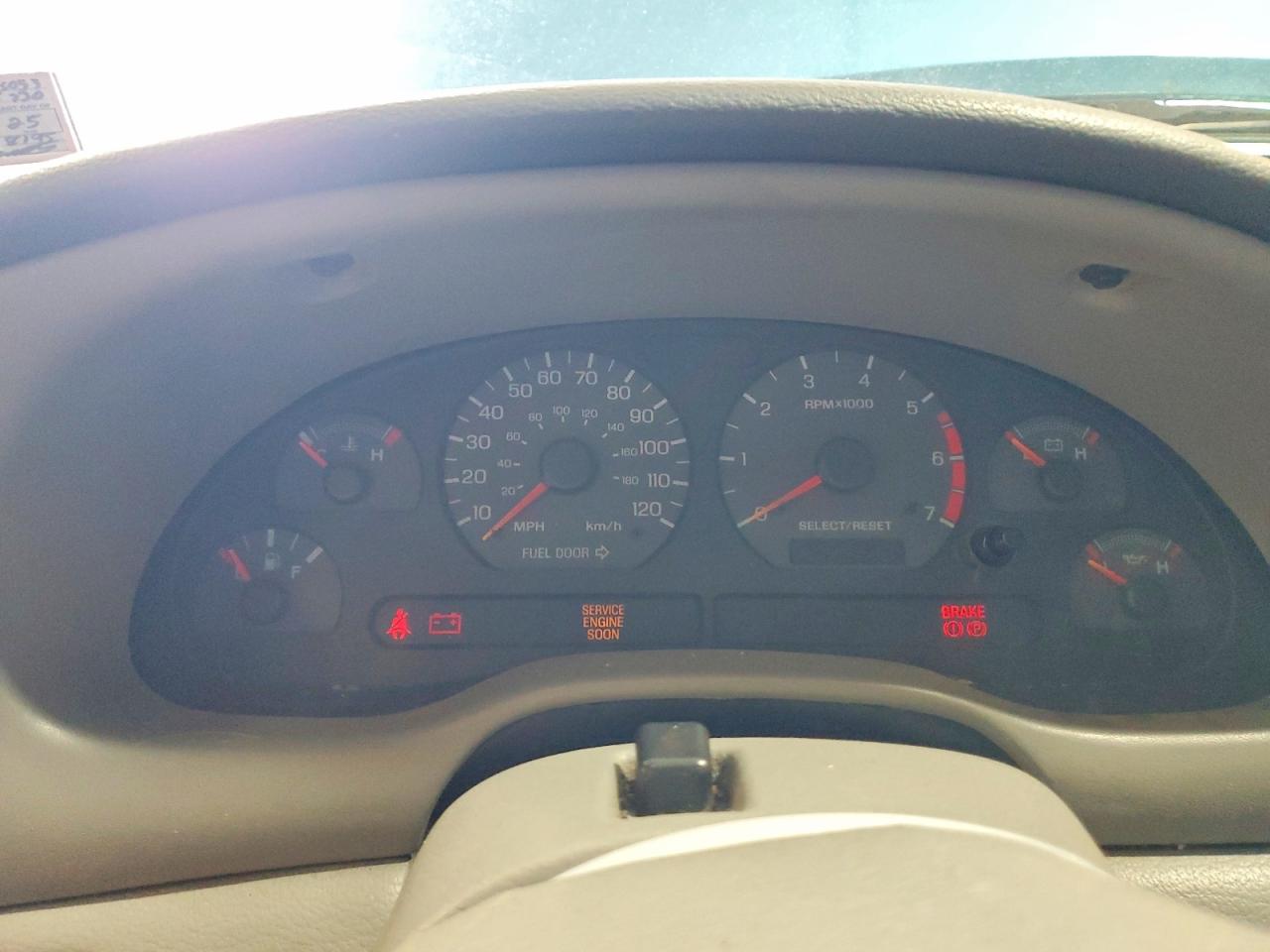 1999 Ford Mustang Синий vin: 1FAFP4046XF126053