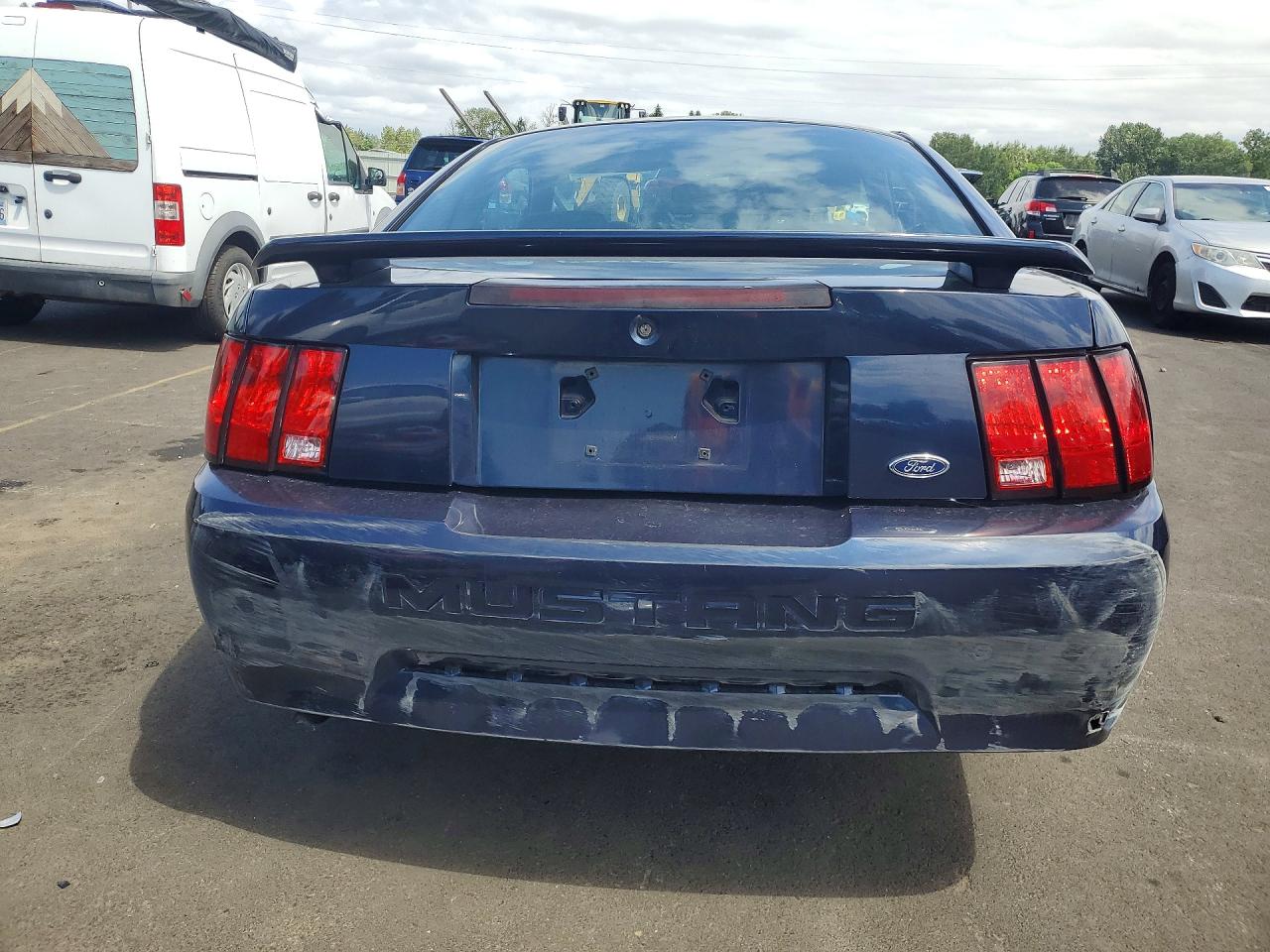2001 Ford Mustang Blue vin: 1FAFP40471F103808