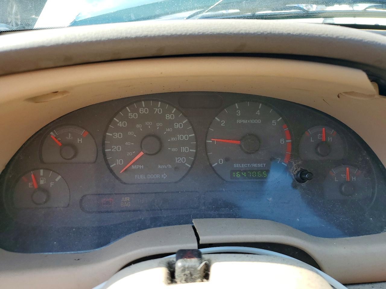 2001 Ford Mustang Green vin: 1FAFP40471F203262