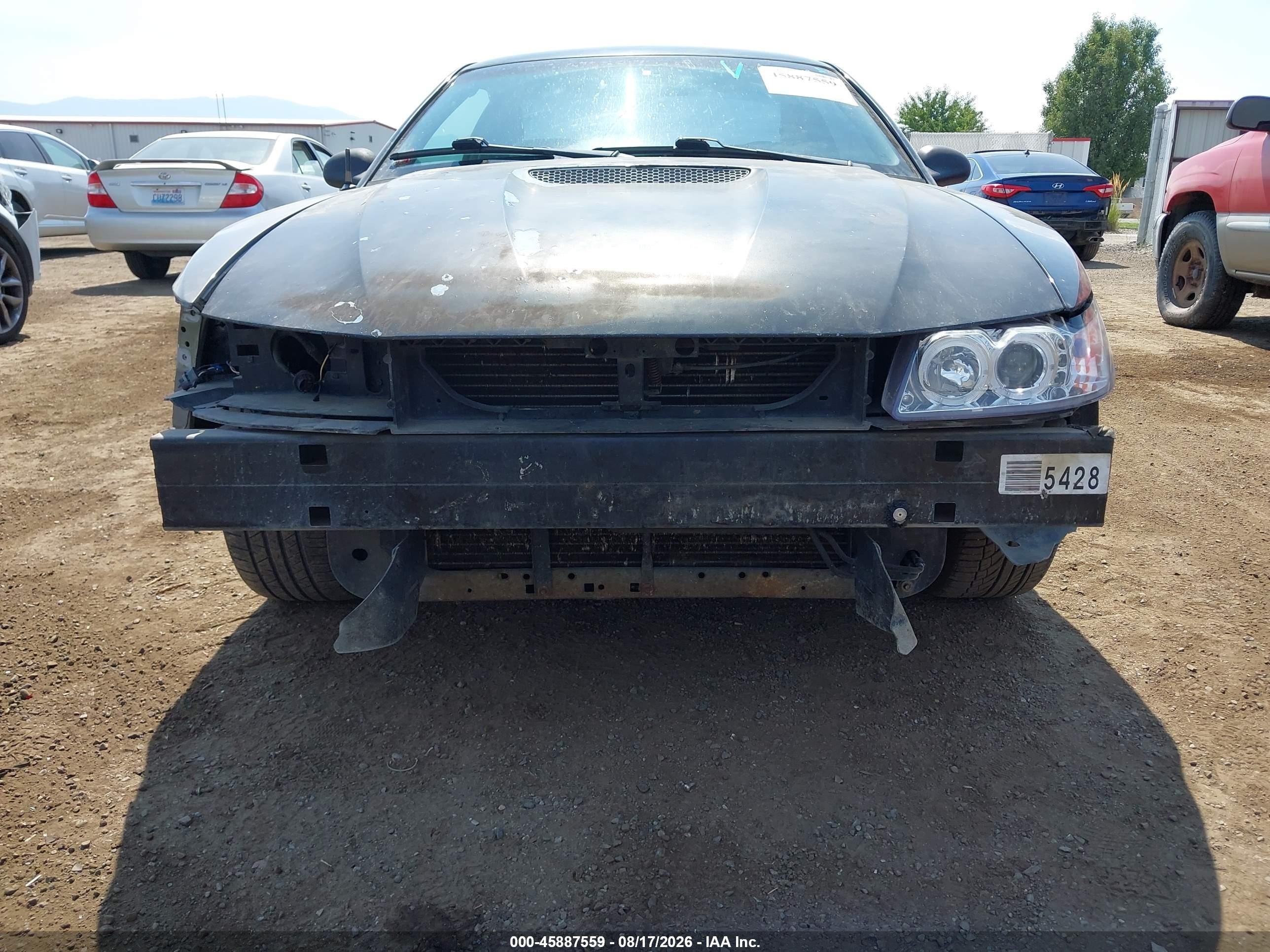 2001 Ford Mustang   Black vin: 1FAFP40471F243115