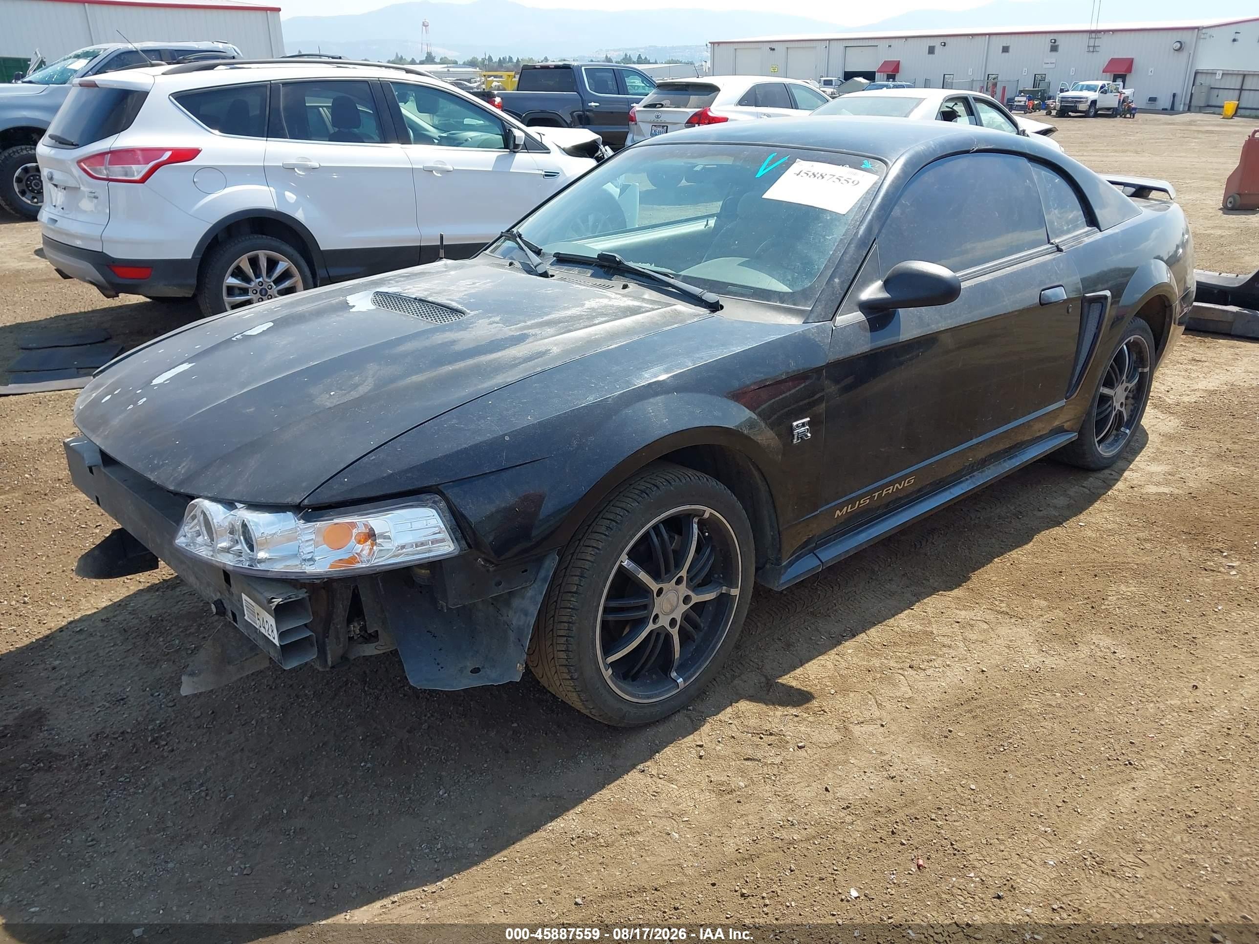 2001 Ford Mustang   Black vin: 1FAFP40471F243115