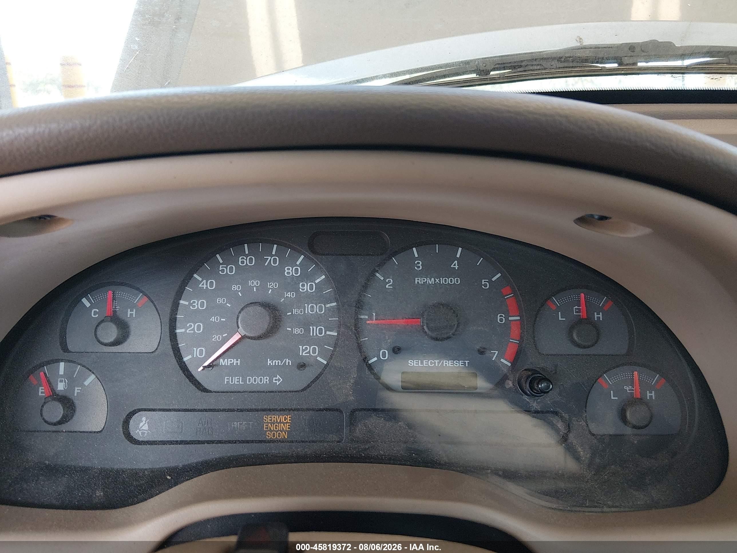 2002 Ford Mustang Deluxe/premium/standard Brown vin: 1FAFP40472F171432