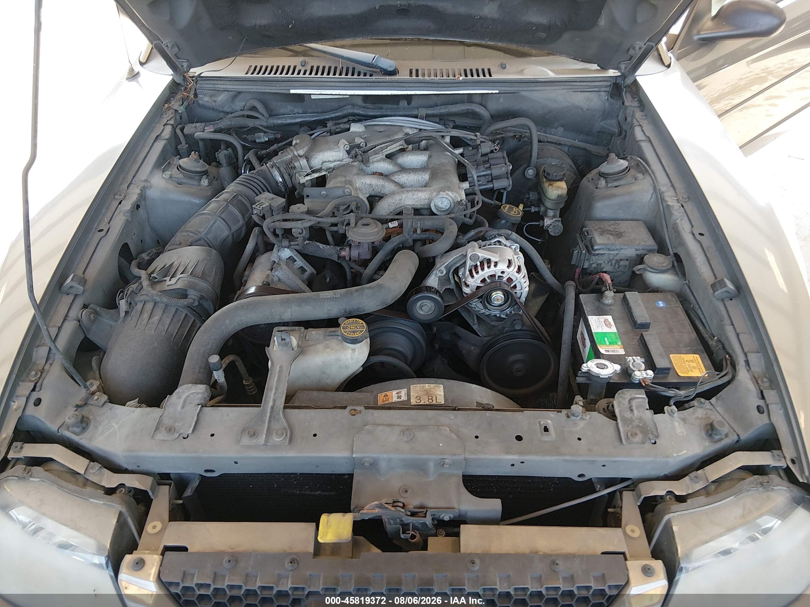 2002 Ford Mustang Deluxe/premium/standard Brown vin: 1FAFP40472F171432