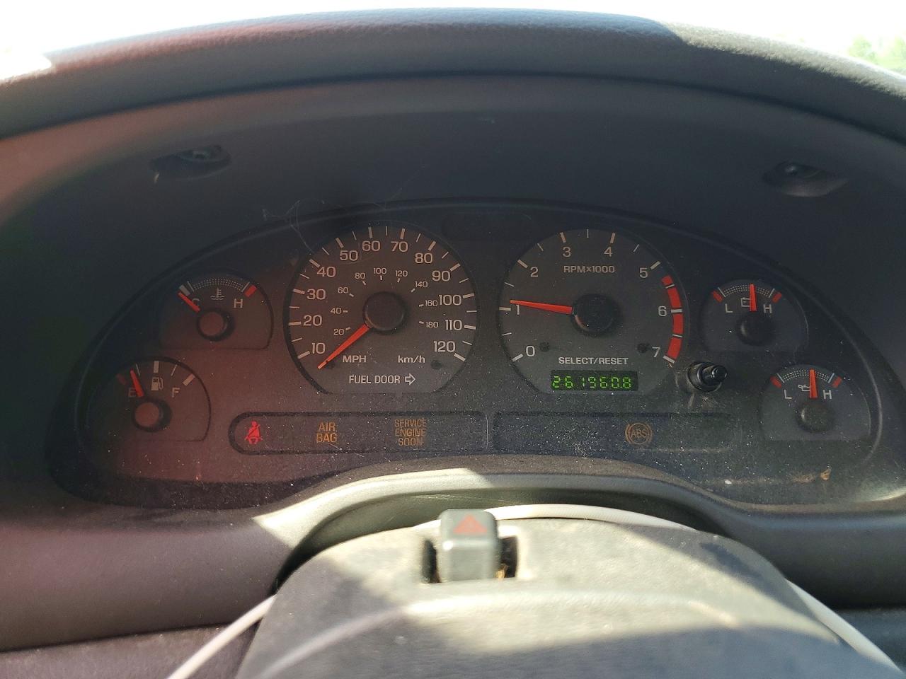 2003 Ford Mustang Yellow vin: 1FAFP40473F439350